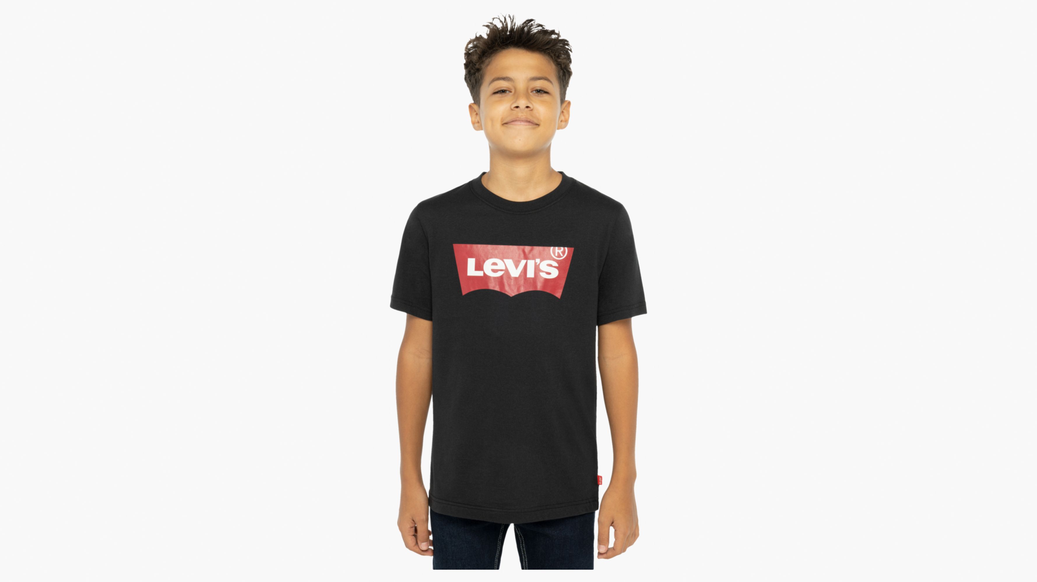 Levi's® Logo T-shirt Big Boys S-xl - Black | Levi's® US