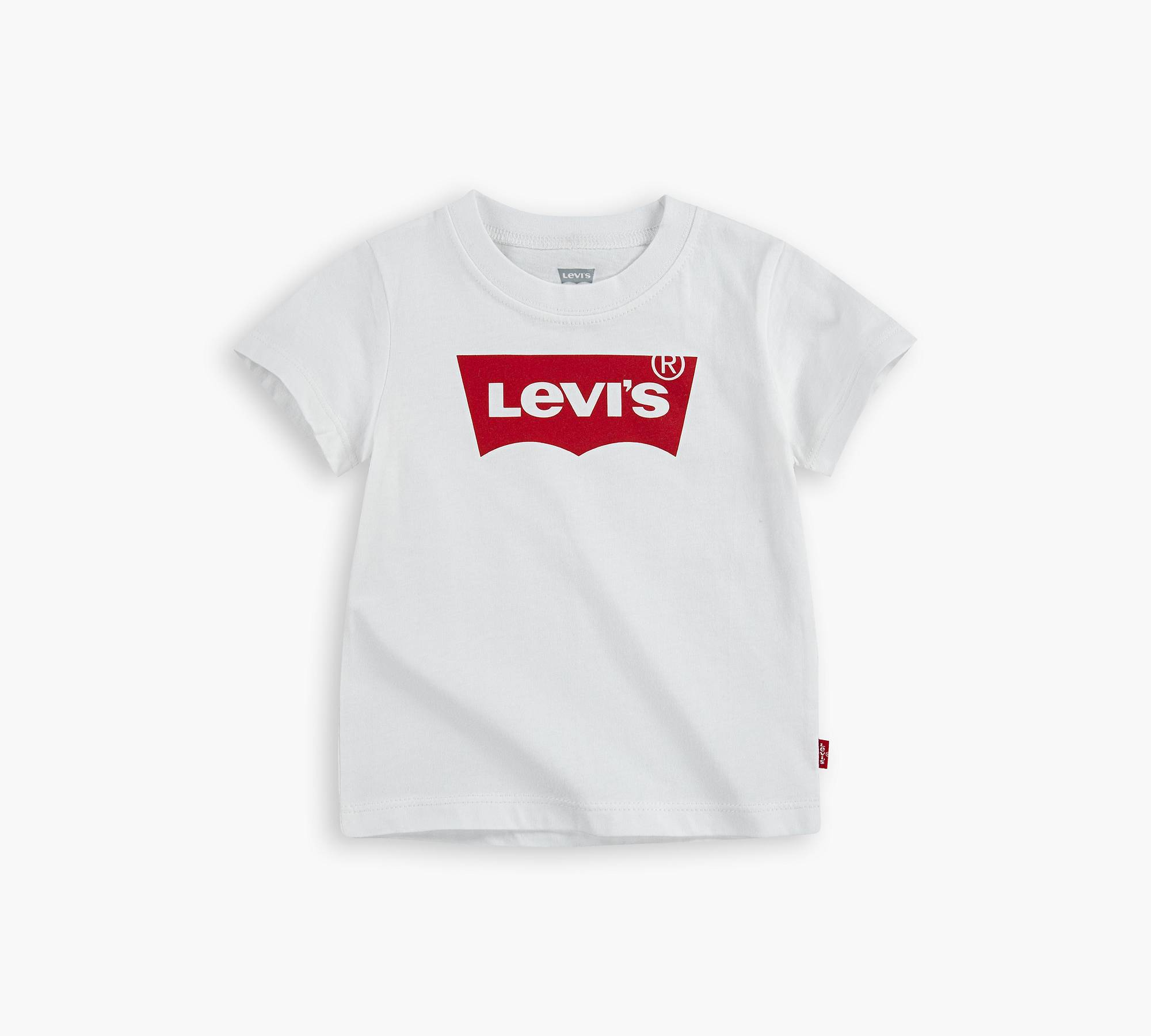 meditation Overwhelming Metal line Levi's® Logo T-shirt Baby 12-24m - White | Levi's® US