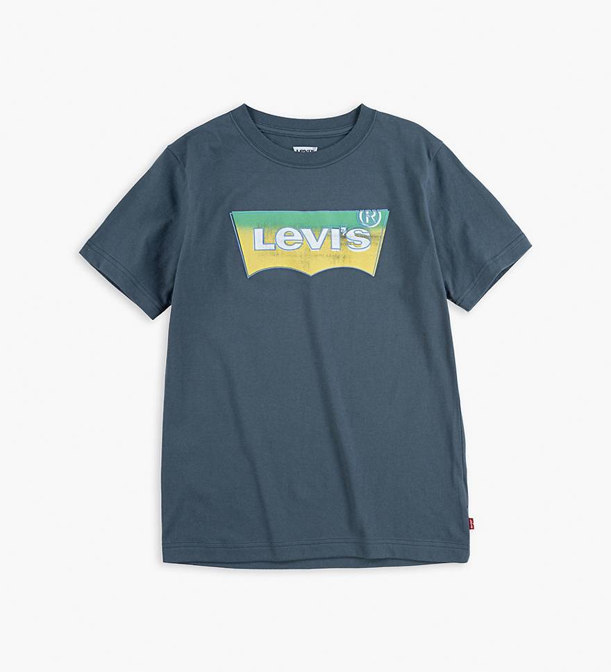 Little Boys 4-7x Gradient Levi’s® Logo Tee Shirt - Blue | Levi's® US