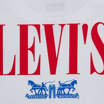 Big Boys S-XL Levi's® Serif Two-Horse Tee 4