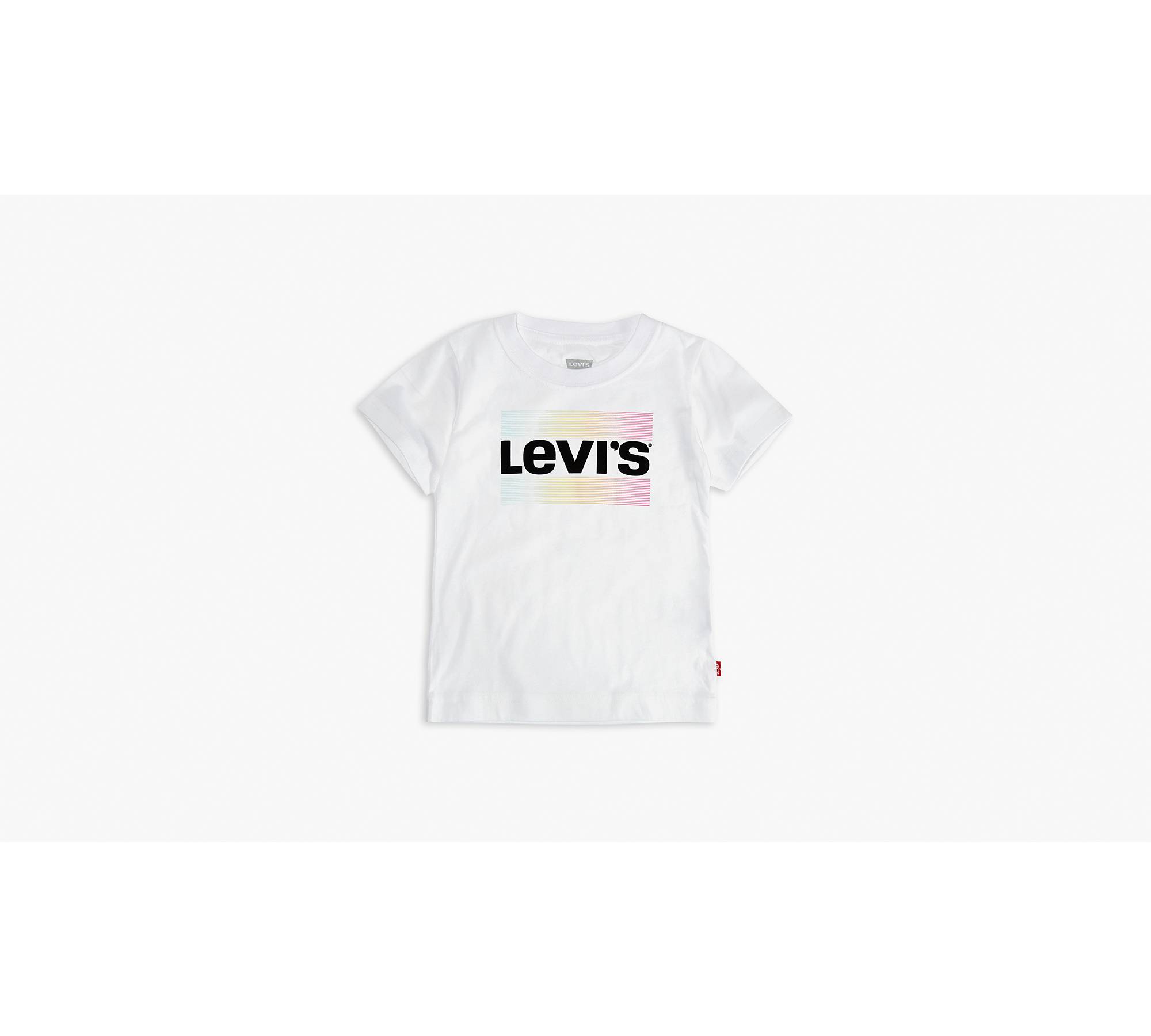 Toddler Boys 2t-4t California Sportswear Logo Tee Shirt - White | Levi ...