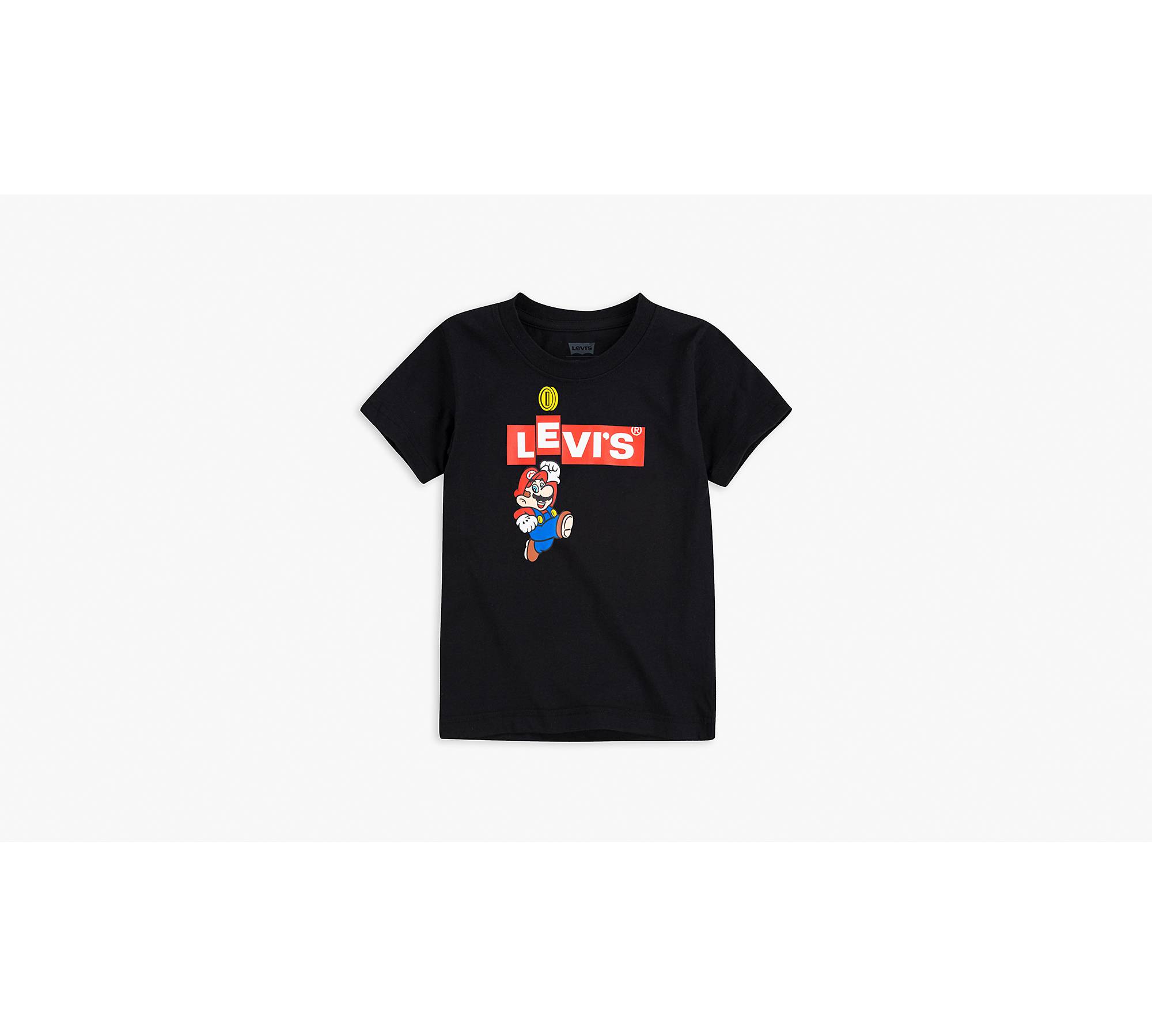 Levi's® X Super Mario Graphic Tee Shirt - Black