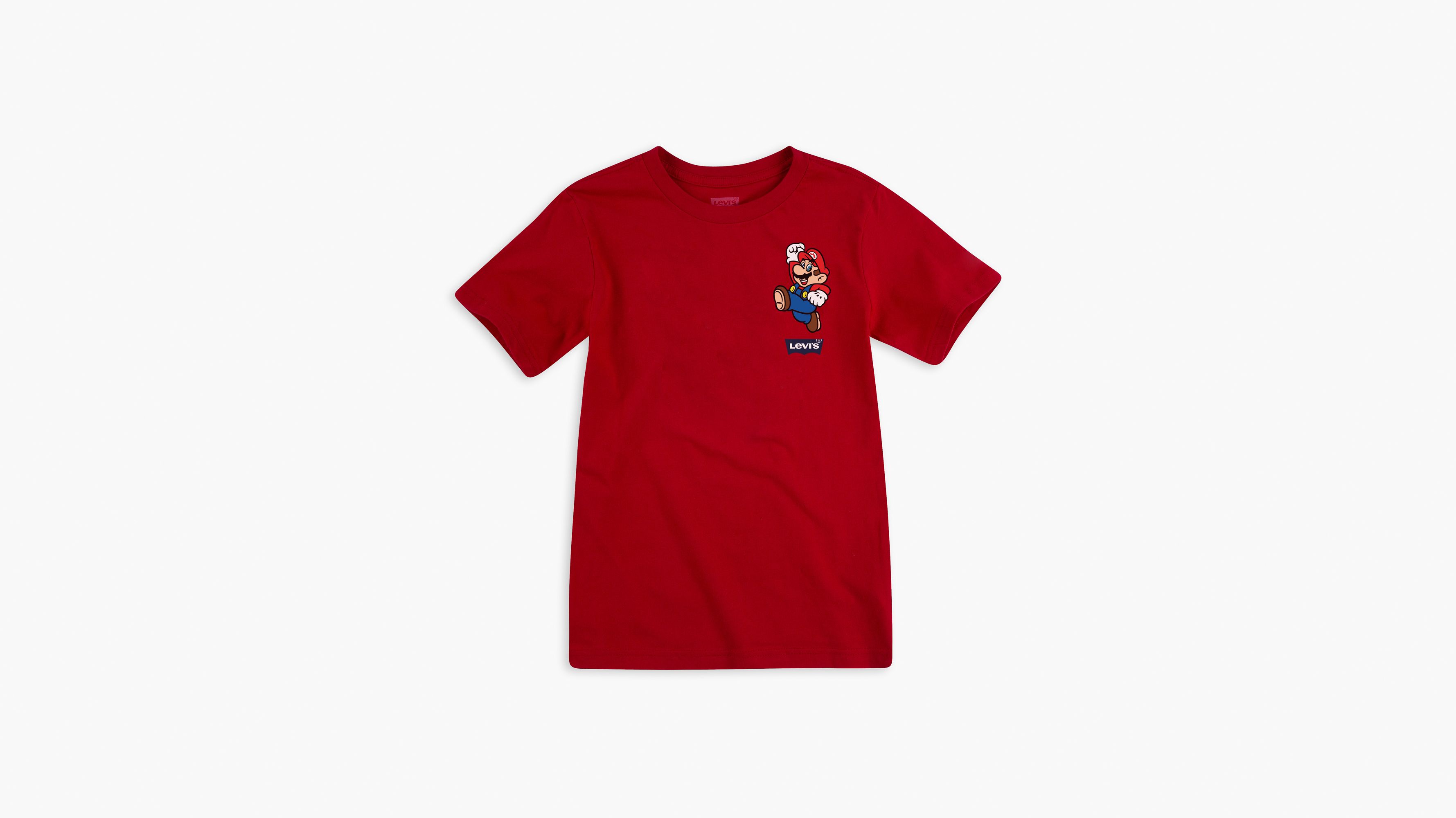 Big Boys S-xl Levi's® X Super Mario Tee Shirt - Red | Levi's® US