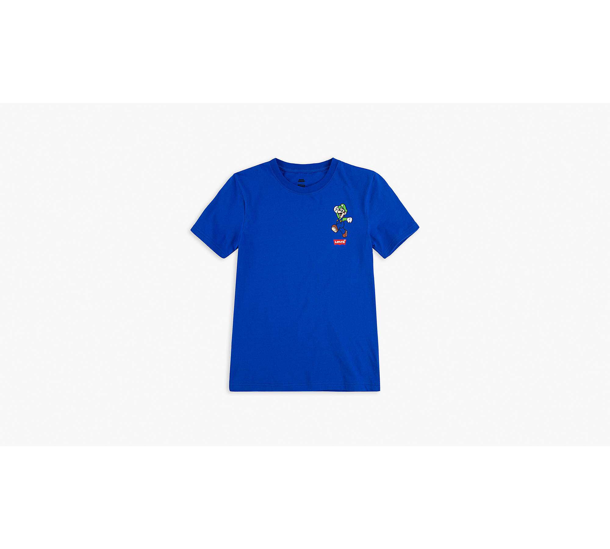 Levi's® X Super Mario Toddler Boys 2t-4t Luigi Mamma Mia Tee Shirt -  Multi-color