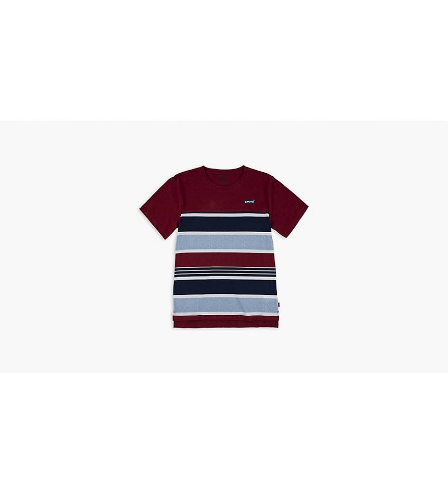 Big Boys S-xl Striped Tee Shirt - Red | Levi's® US