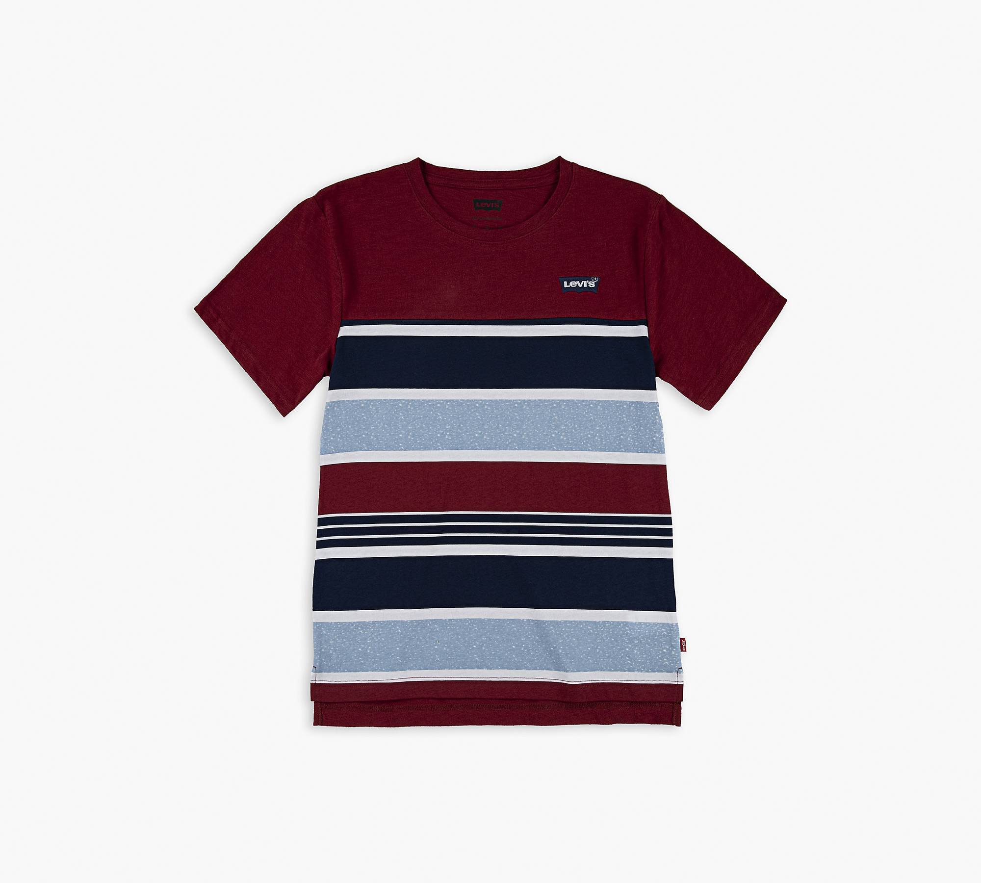 Big Boys S-XL Striped Tee Shirt 1