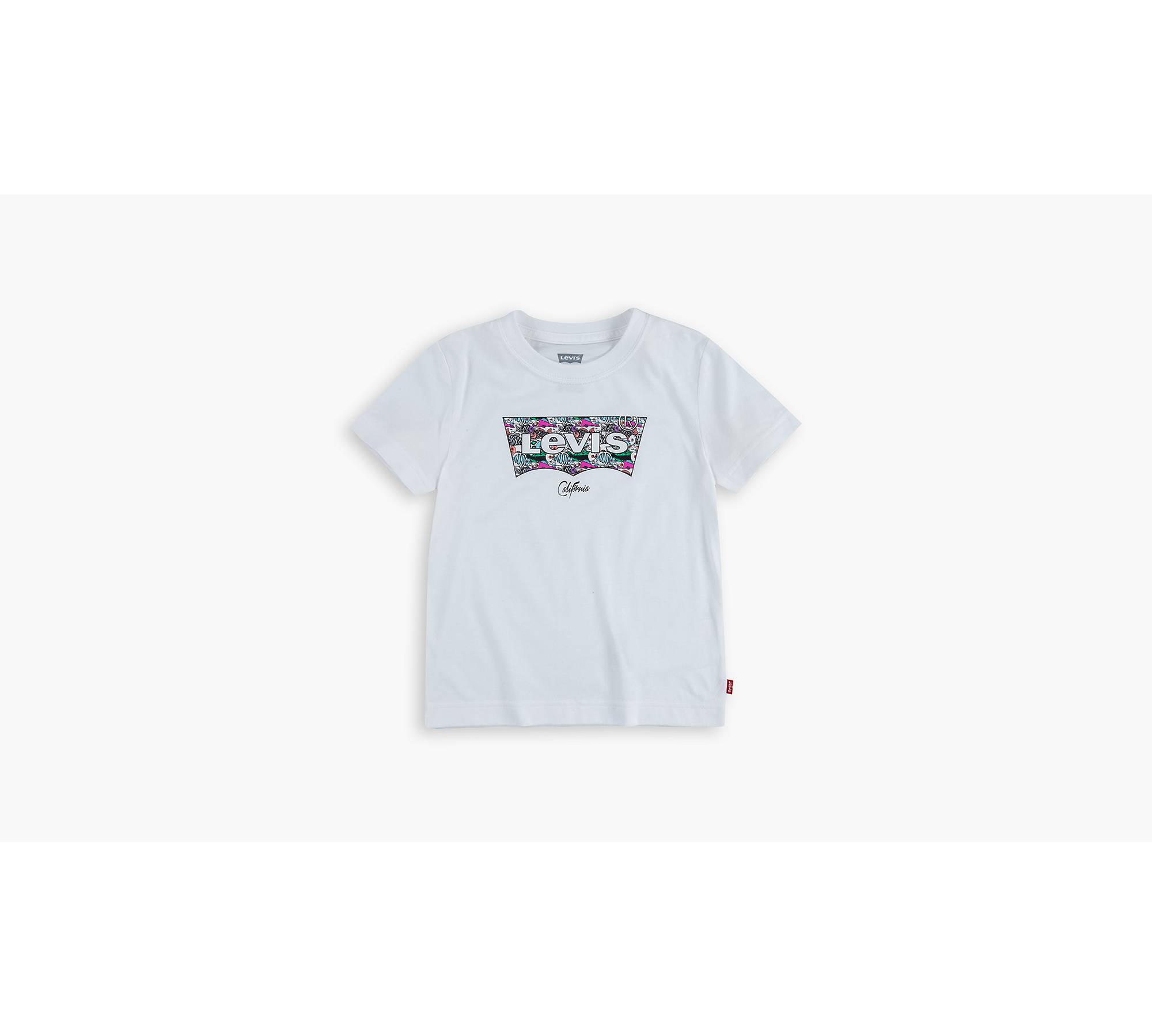 Toddler Boys 2t-4t Graphic Tee Shirt - White | Levi's® US