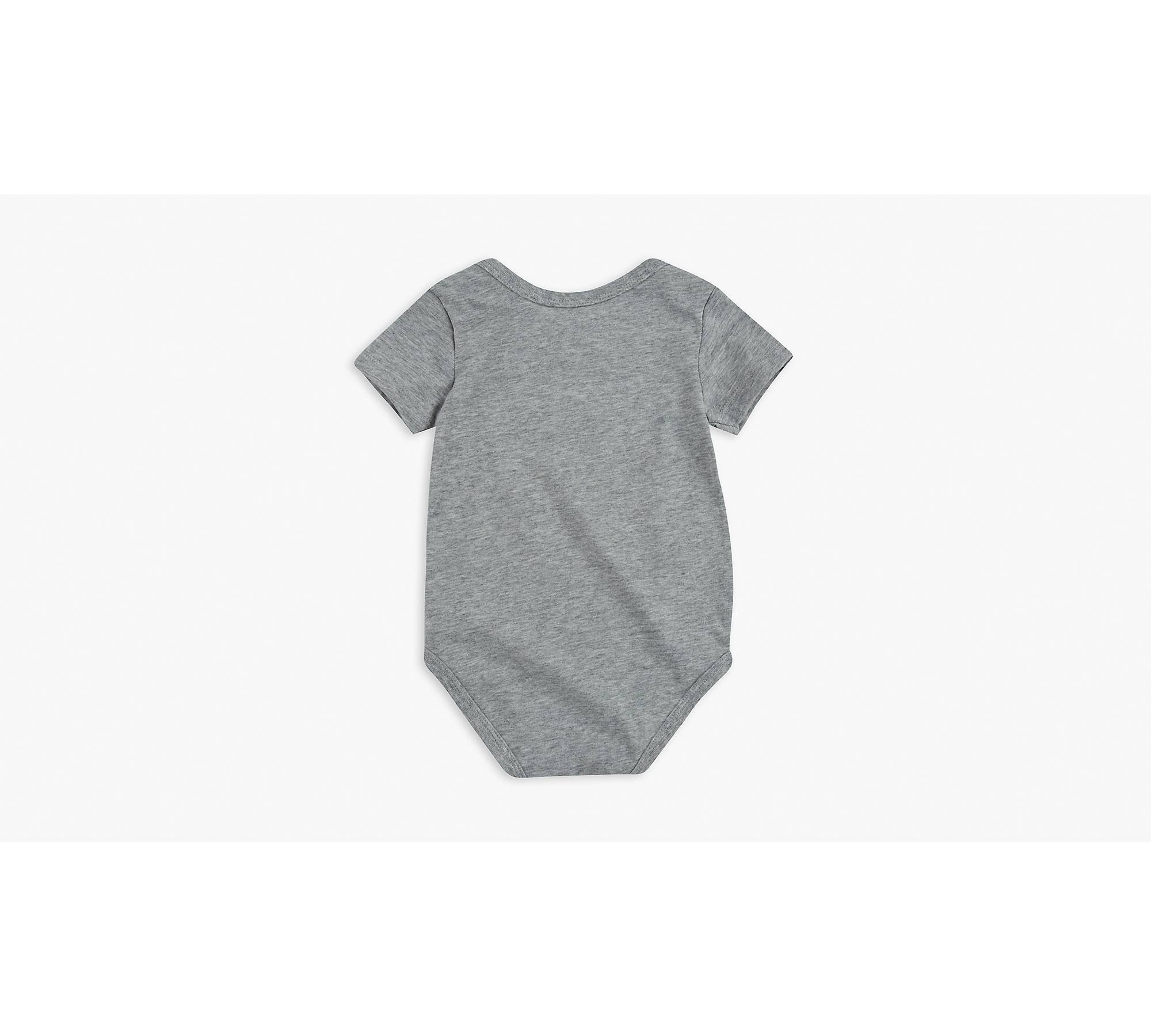 Levi's® Logo Bodysuit Baby 12-24m - Grey | Levi's® US