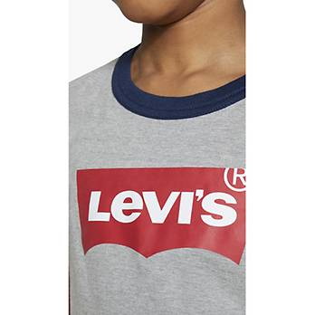 Levi's® Ringer Batwing Tee Little Boys 4-7 3