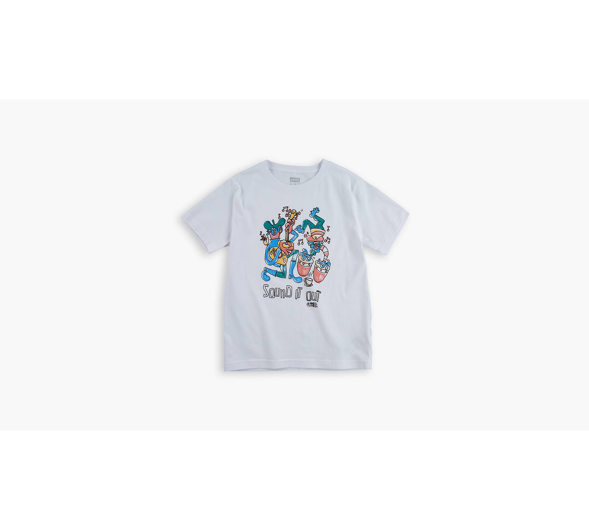 Little Boys 4-7 Graphic T-shirt - White | Levi's® US