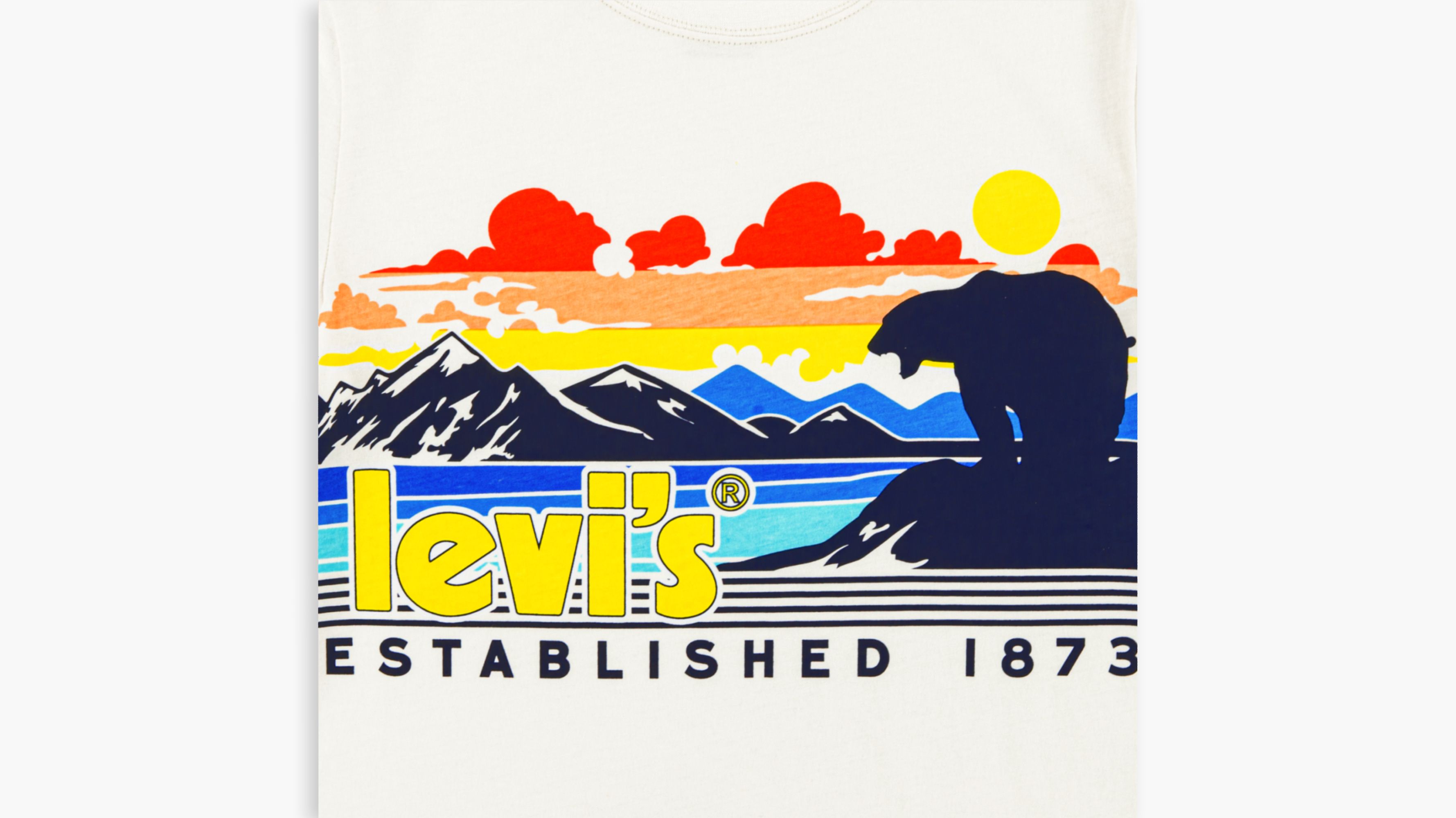 Levis bear t shirt sales