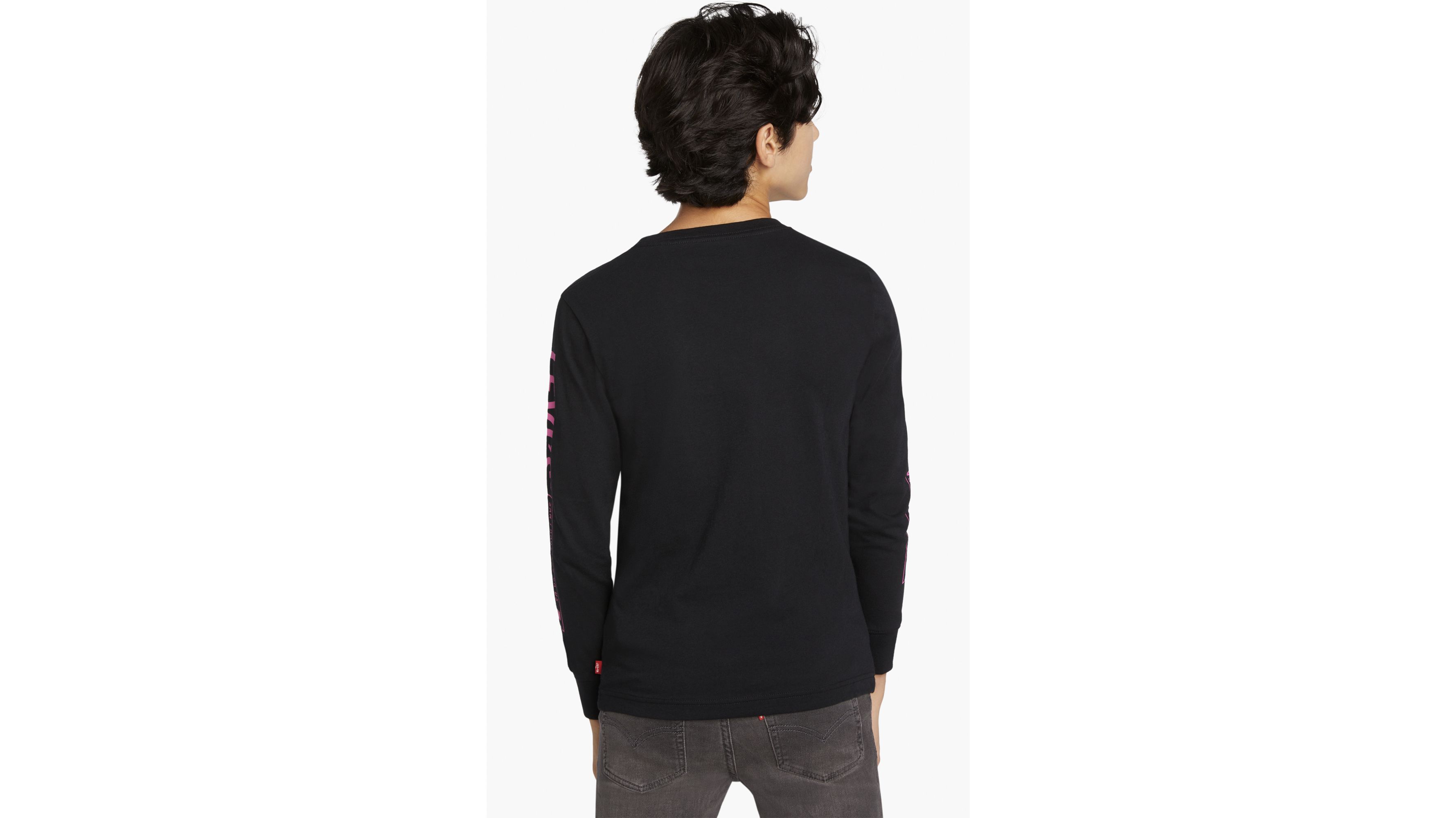 Levi's® Premium Goods Long Sleeve Tee Big Boys S-XL 2