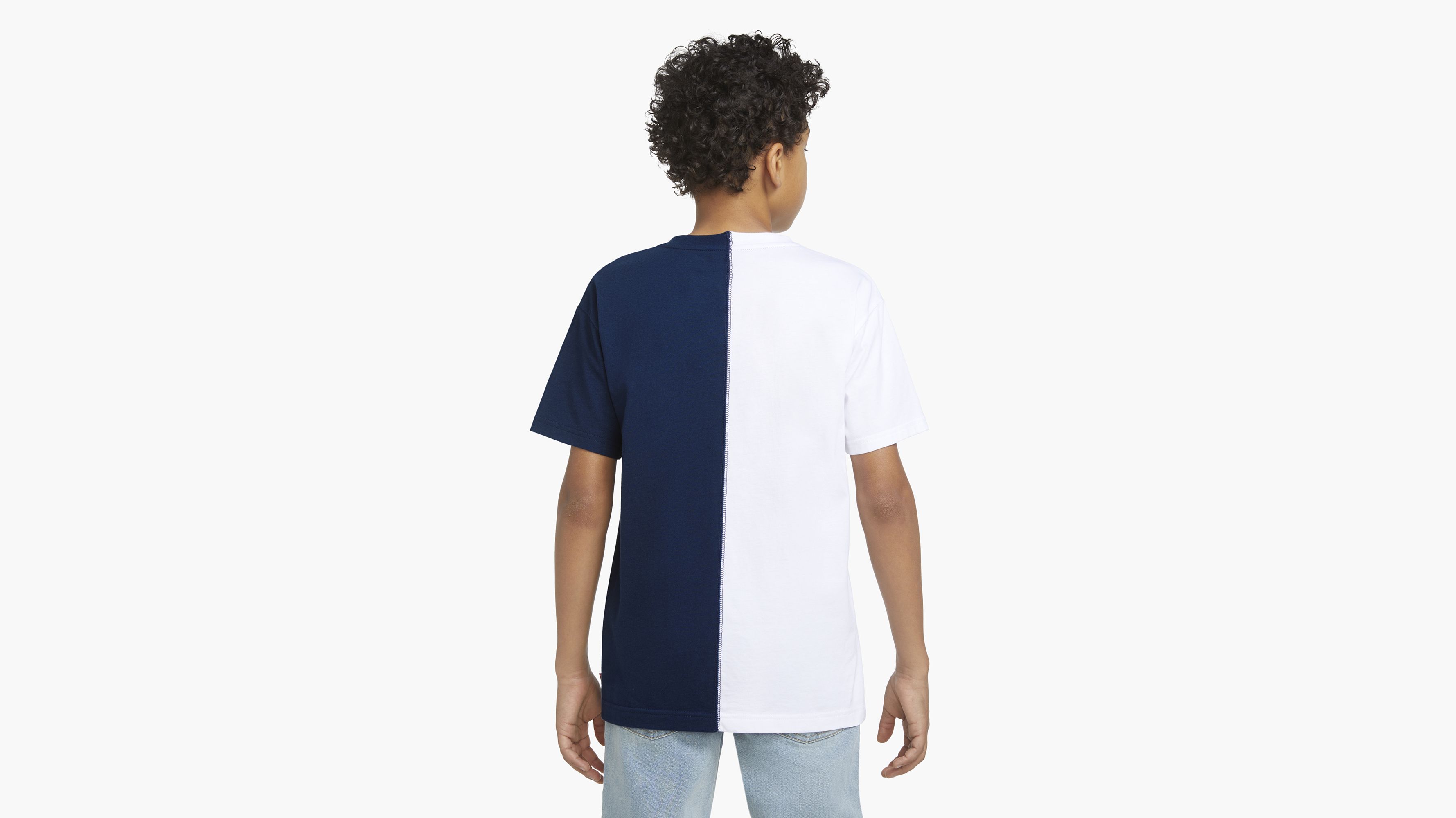 Spliced T-shirt Big Boys 8-20 - Blue | Levi's® US