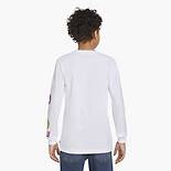 Levi's® Sprayed Logo Long Sleeve T-Shirt Big Boys 8-20 4