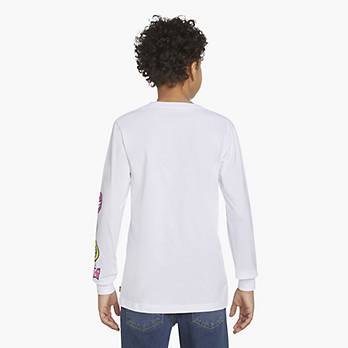Levi's® Sprayed Logo Long Sleeve T-Shirt Big Boys 8-20 4