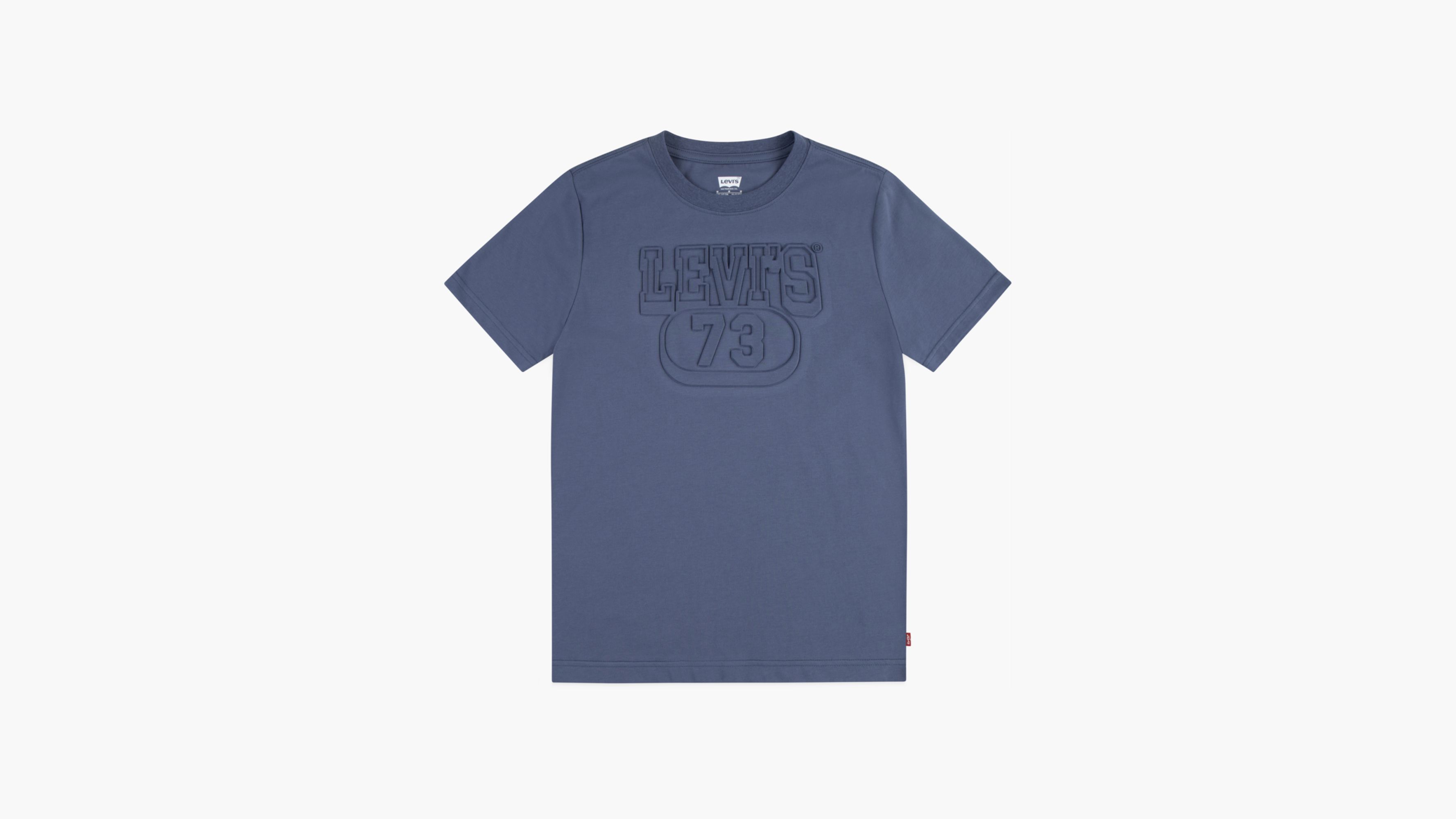 Embossed Tee Big Boys 8-20 - Blue | Levi's® US