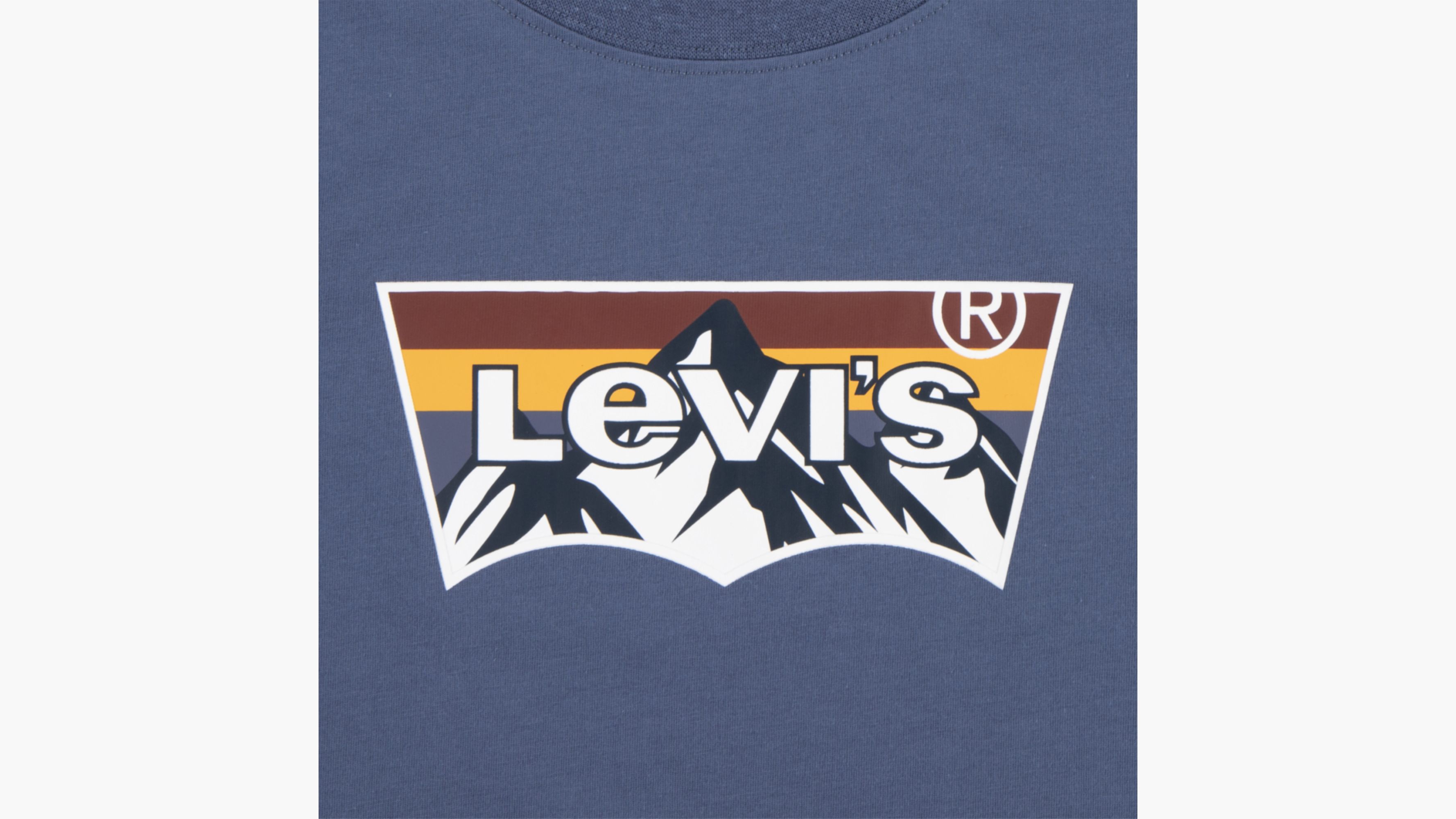 Mountain Batwing Tee Big Boys 8-20 3