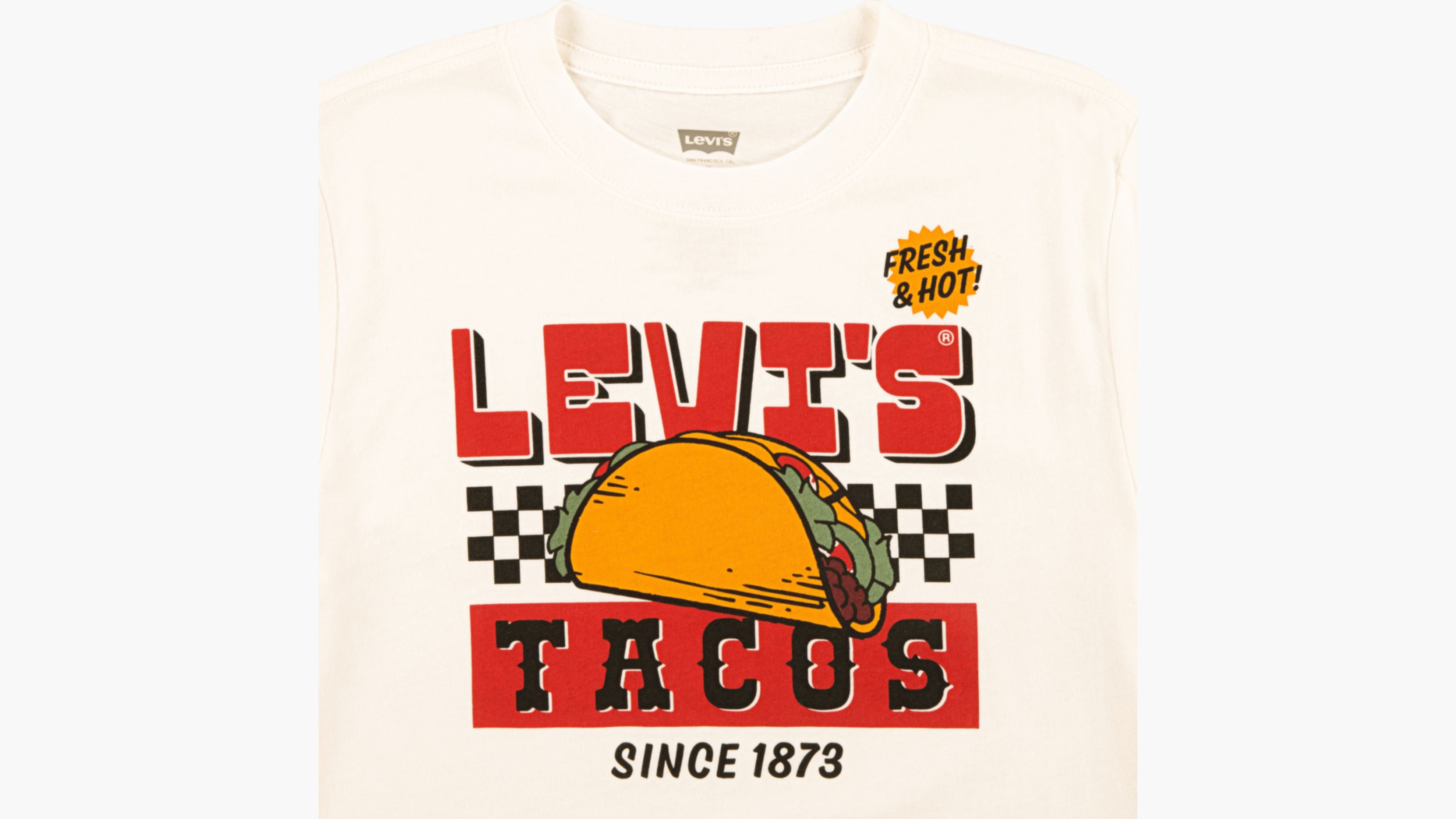 Fresh & Hot Tacos Tee Big Boys 8-20 6