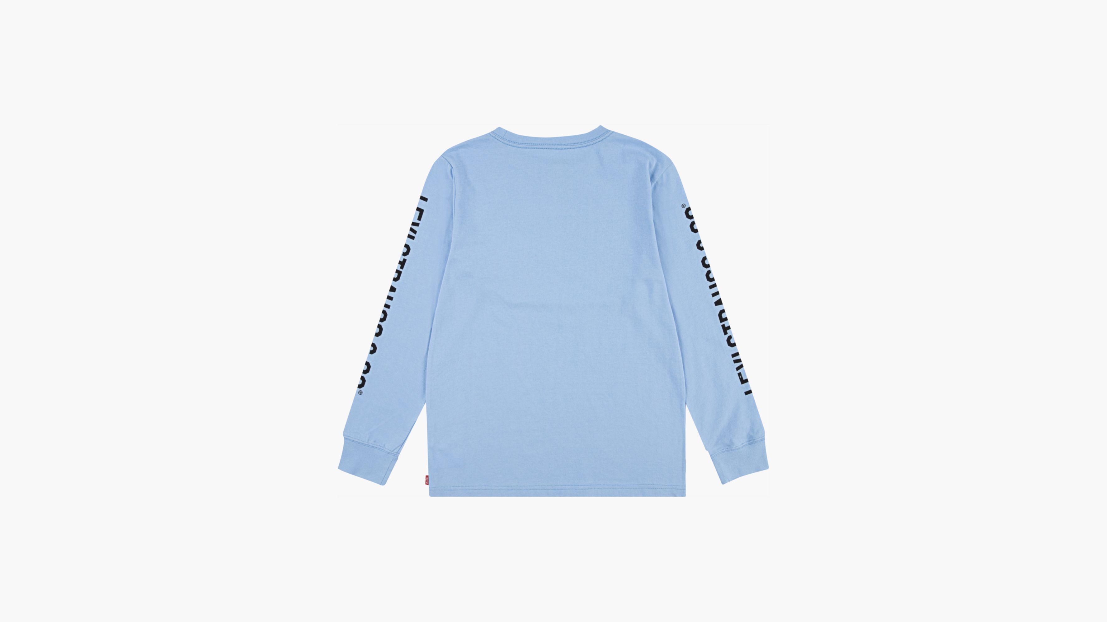 Follow The Trail Long Sleeve Tee Big Boys 8-20 - Blue