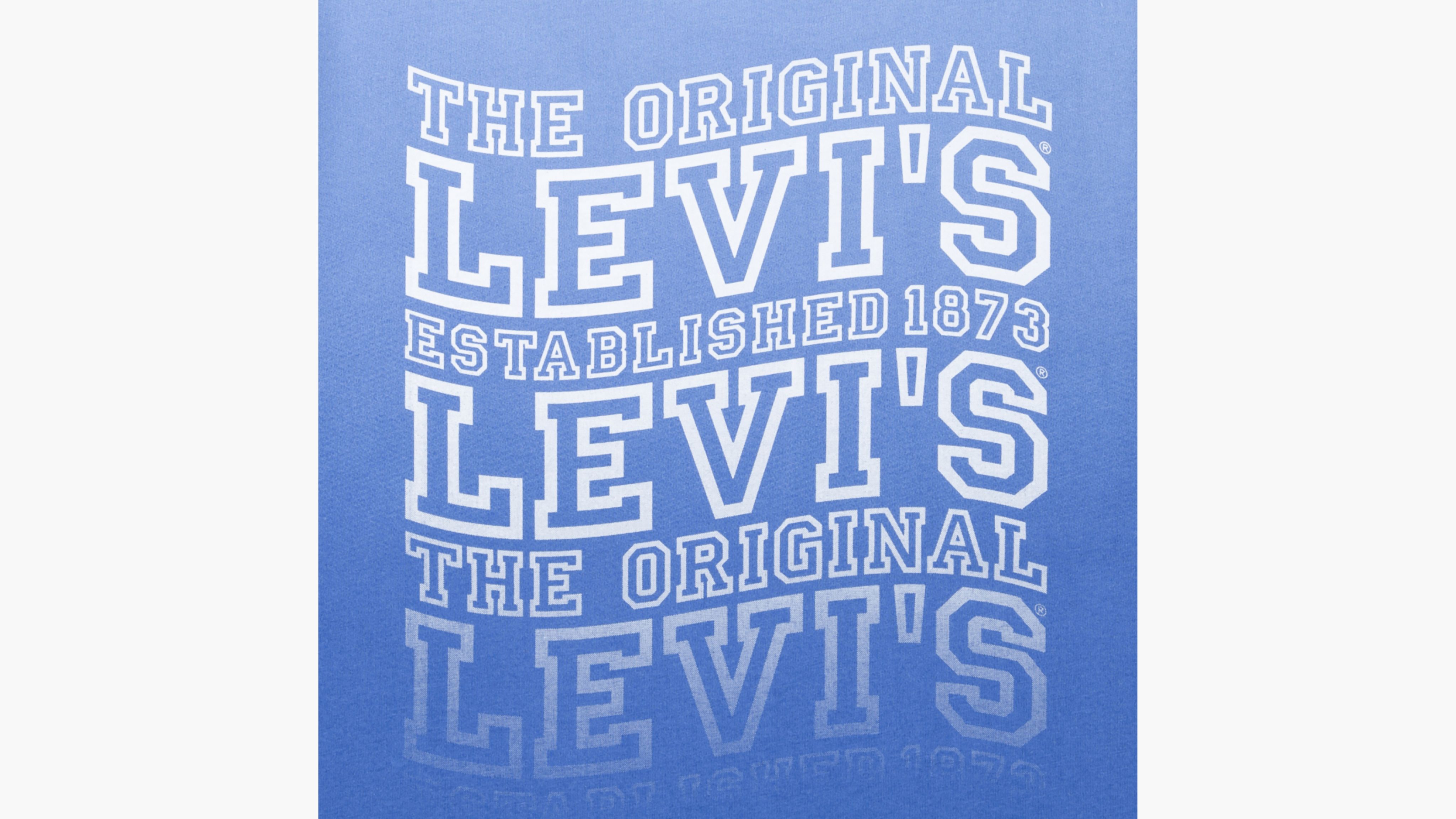 Wavy Logo Tee Big Boys S-XL 5