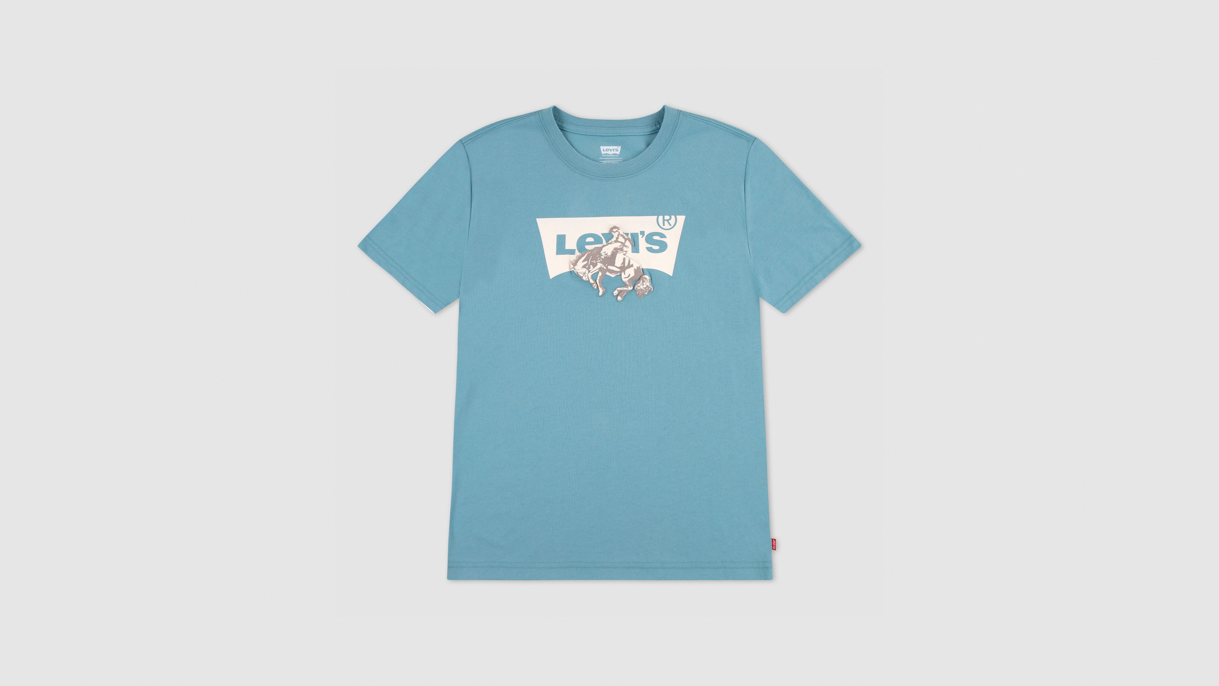 Bucking Batwing Tee Big Boys S-XL