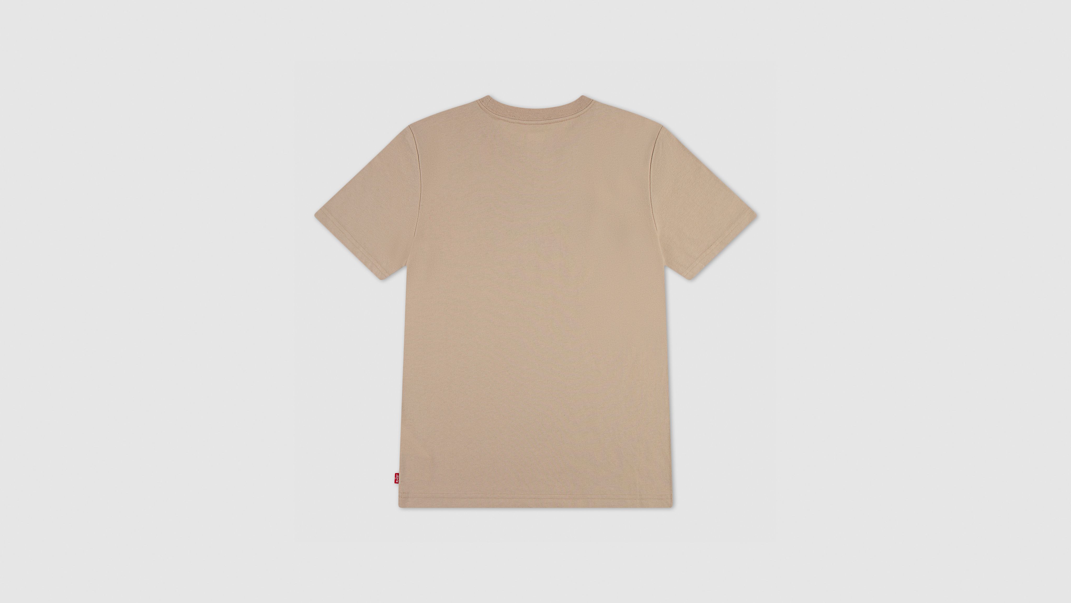 Levi's Dripped In Levis Tee Big Boys S-xl T-shirt L In Brown
