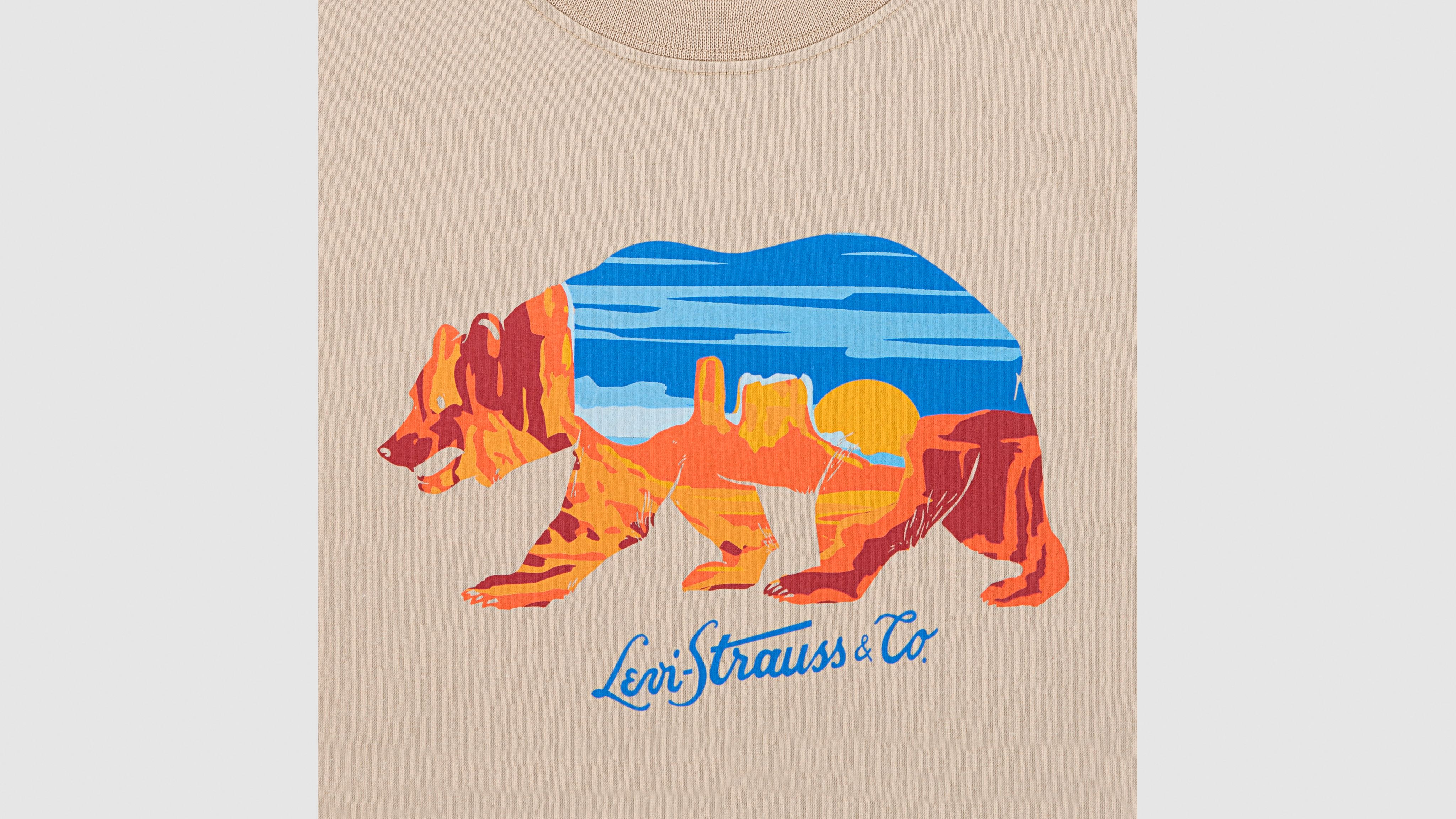 Scenic Bear Tee Big Boys S-XL