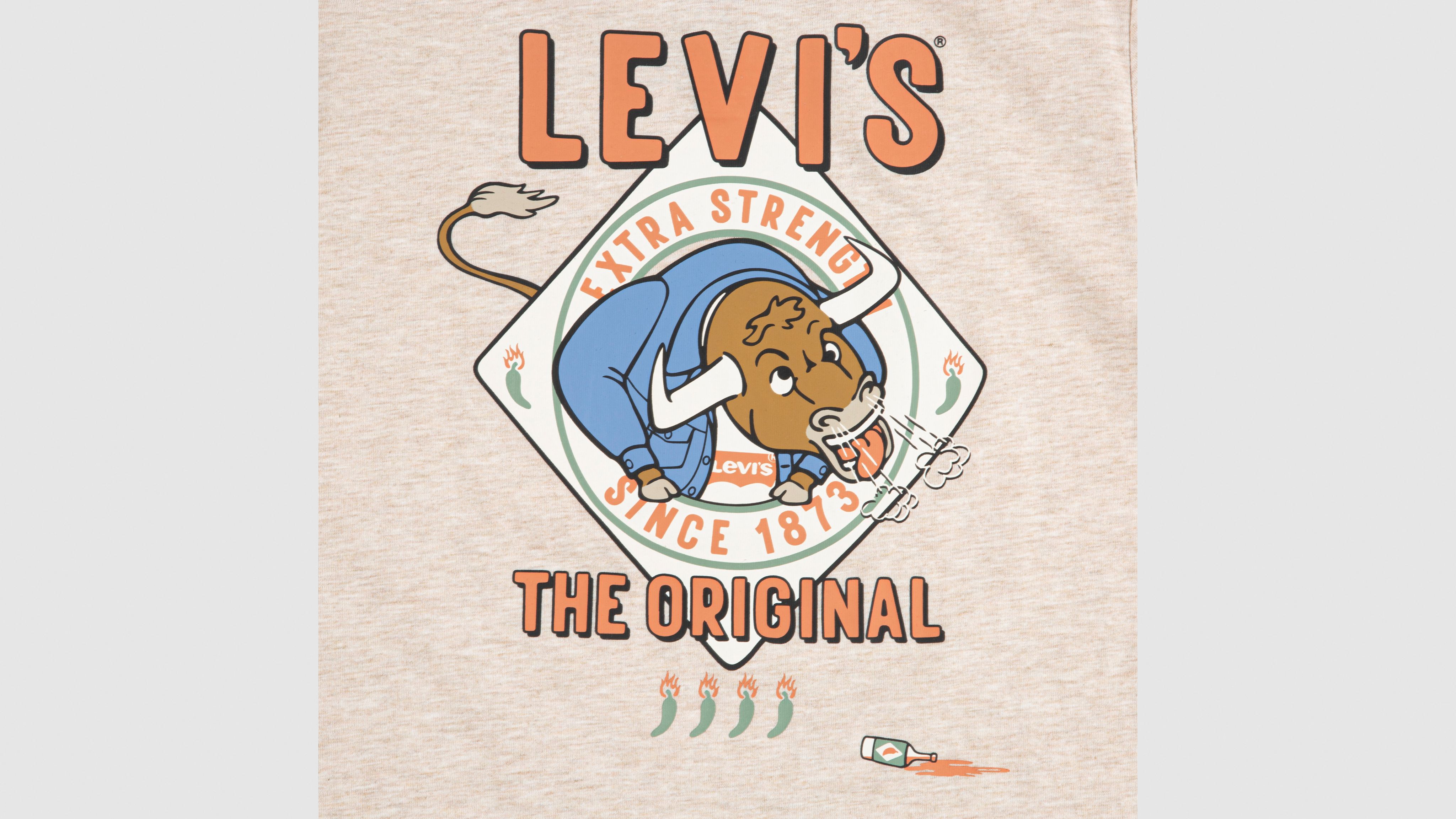 Bull With Hot Sauce Tee Big Boys S-XL