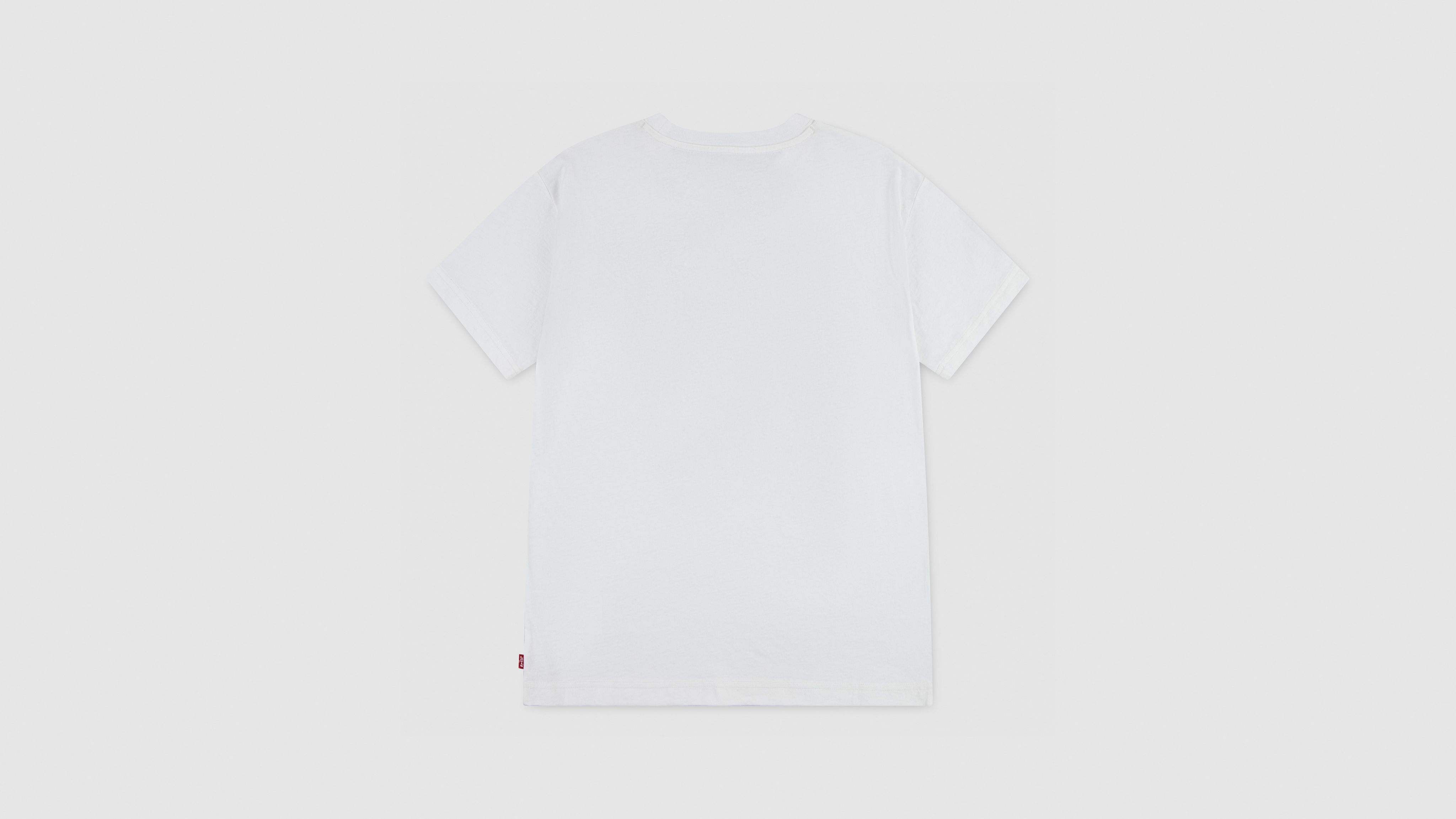 Levi's Levis Race To The Finish Tee Big Boys S-xl T-shirt Xl In White