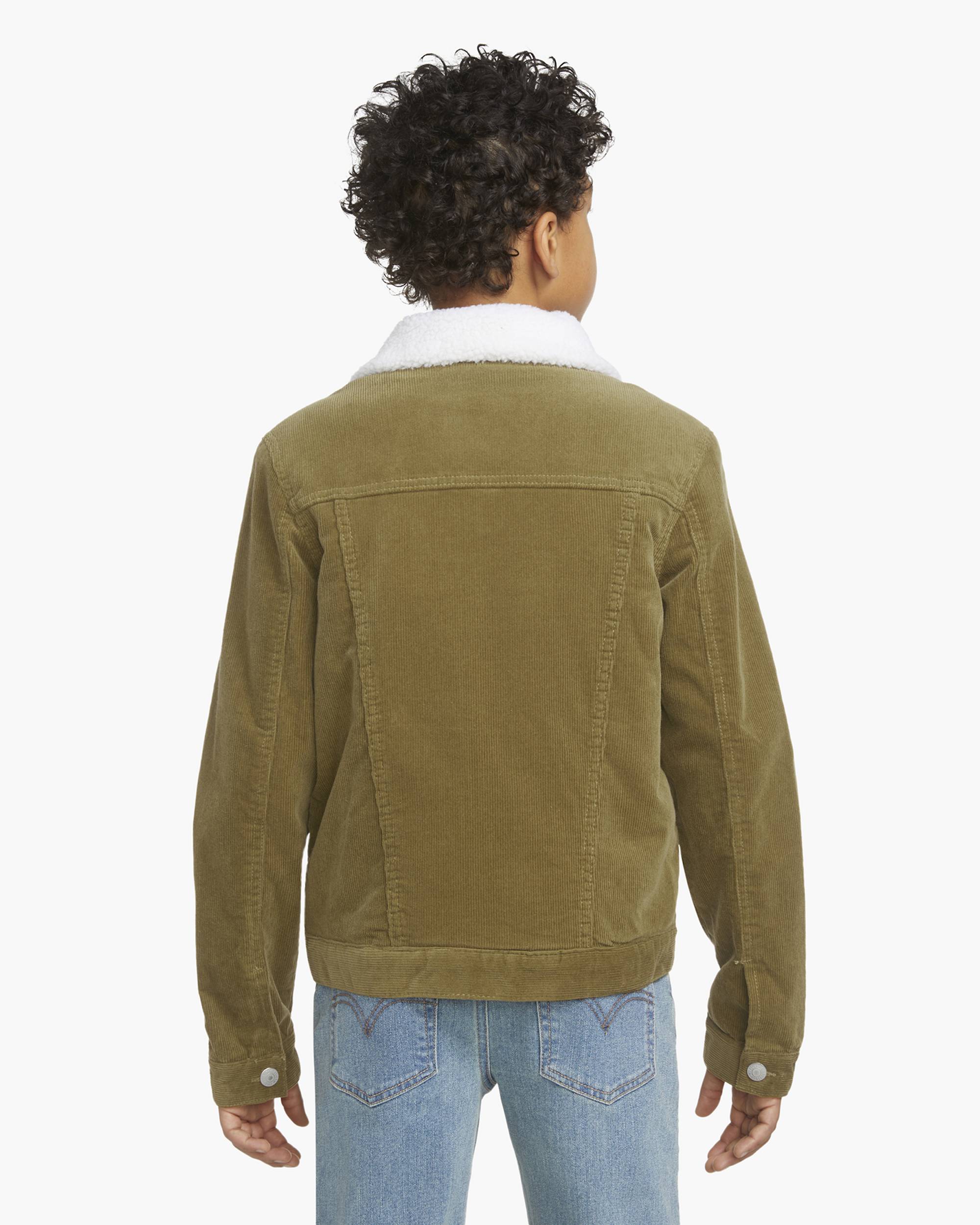 Corduroy Trucker Jacket Big Boys 8-20 - Brown | Levi's® US Corduroy Trucker Jacket Big Boys 8-20 - Brown | Levi's® US