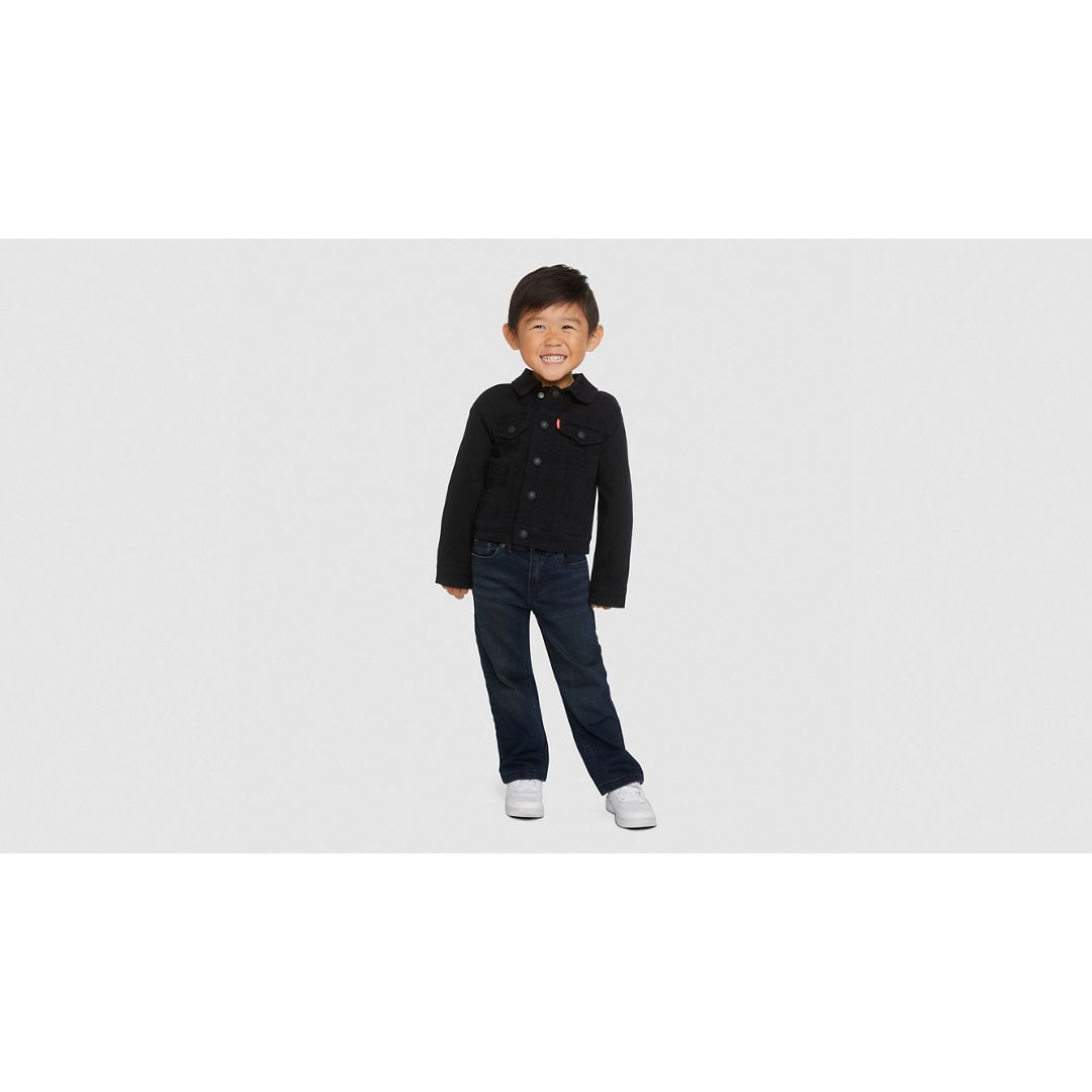 Levi's Levis Trucker Jacket Toddler Boys 2t-4t 3t In Black