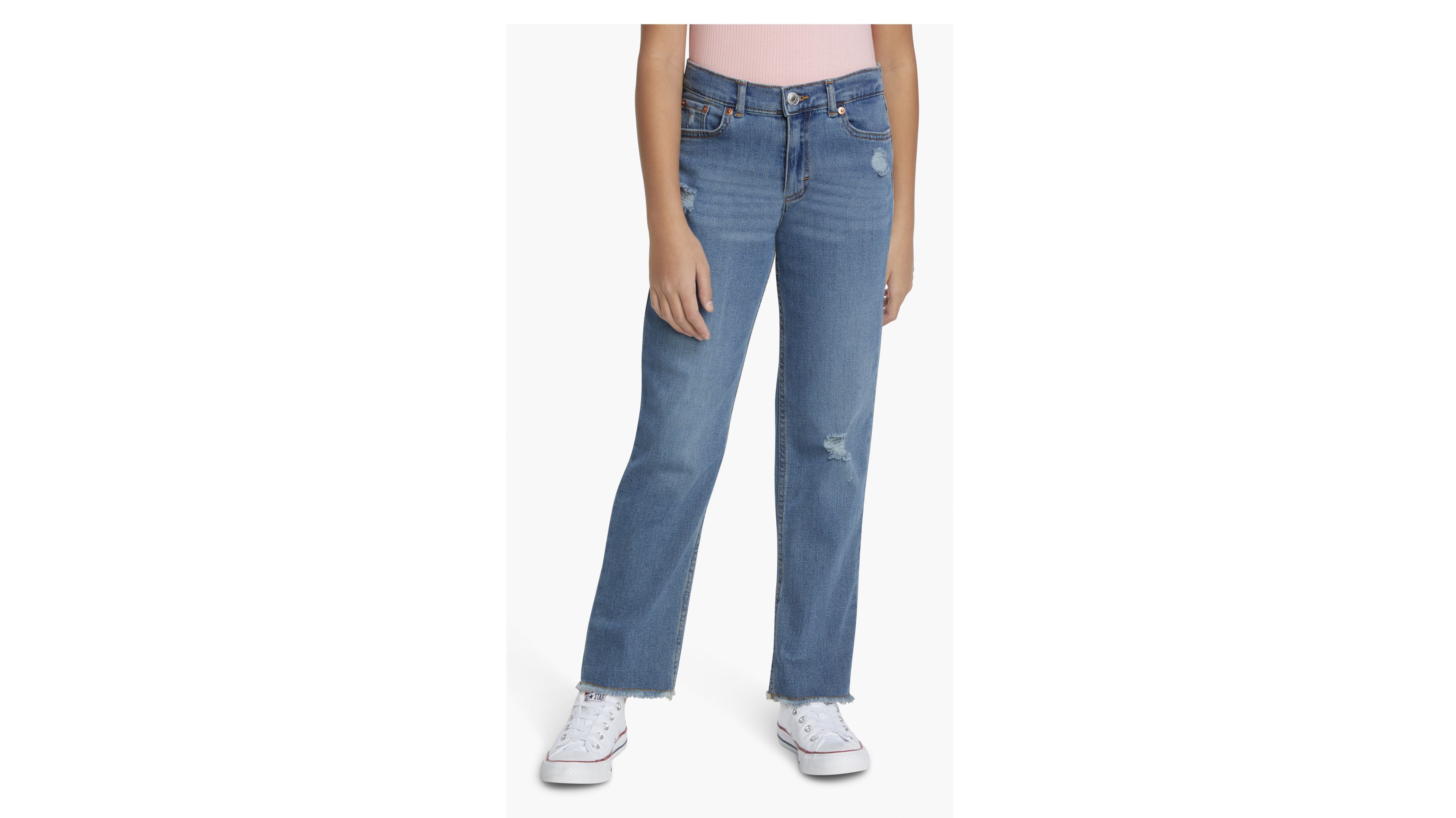 Low Pro Jeans Big Girls 7-16 - Medium Wash