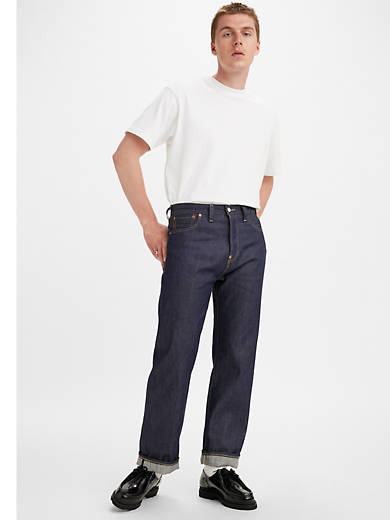 1937 501® Original Fit Selvedge Men's Jeans - Medium Wash - Levi's