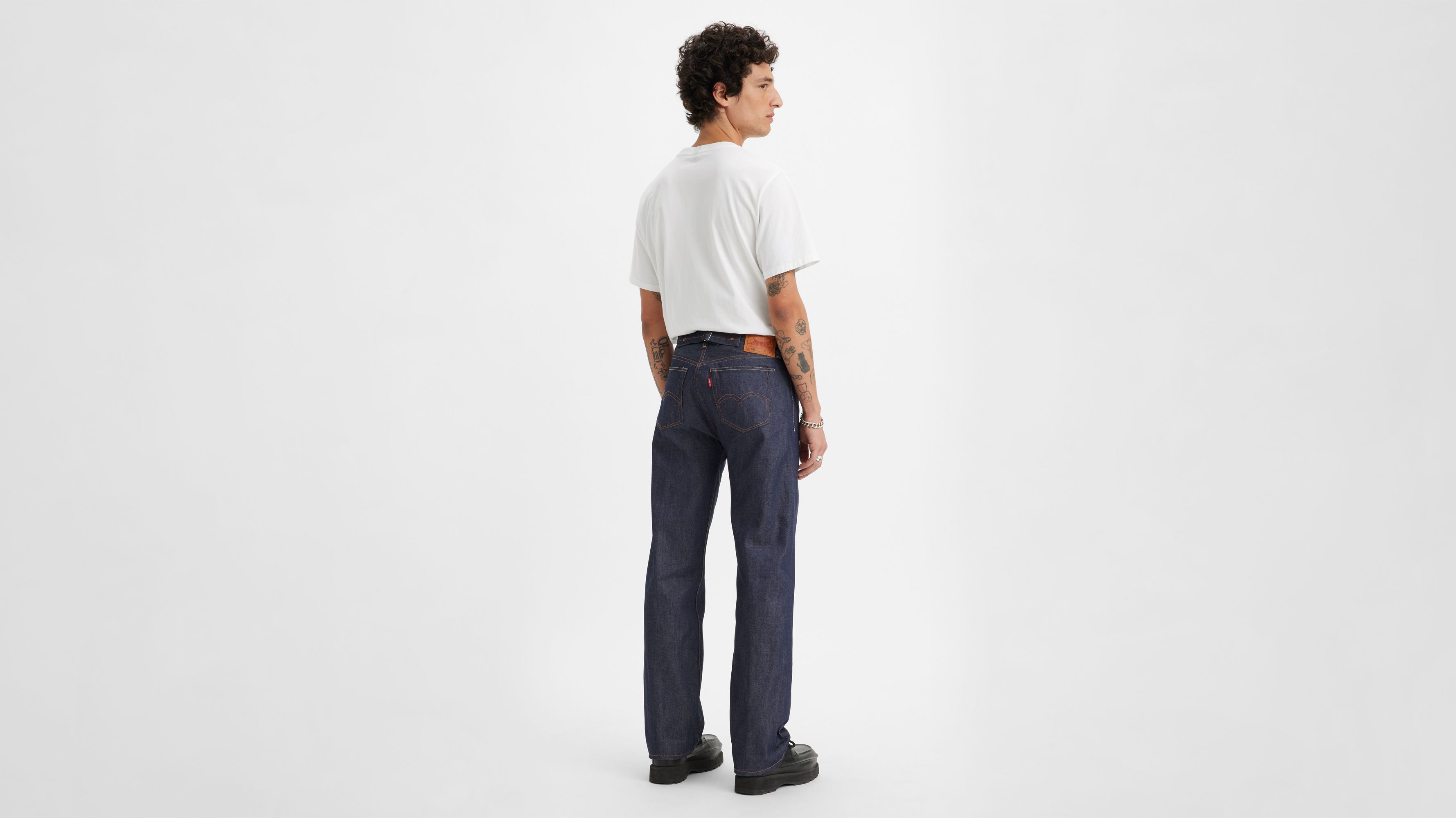 1937 501® Original Fit Selvedge Men's Jeans - Medium Wash