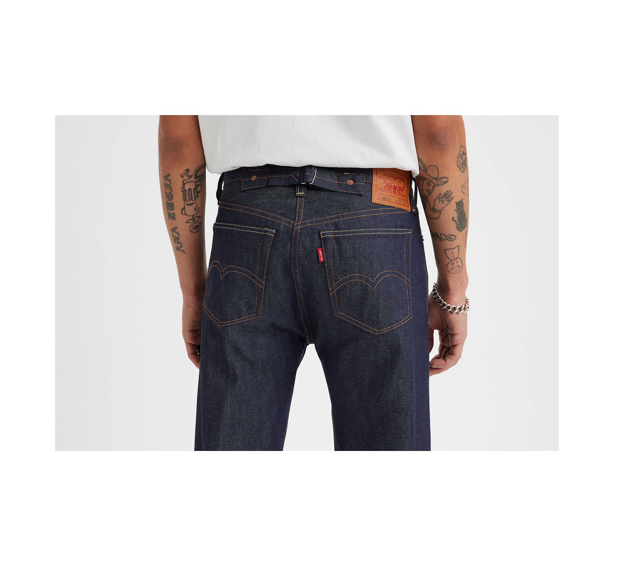 1937 501® Original Fit Selvedge Men's Jeans - Dark Wash | Levi's® US