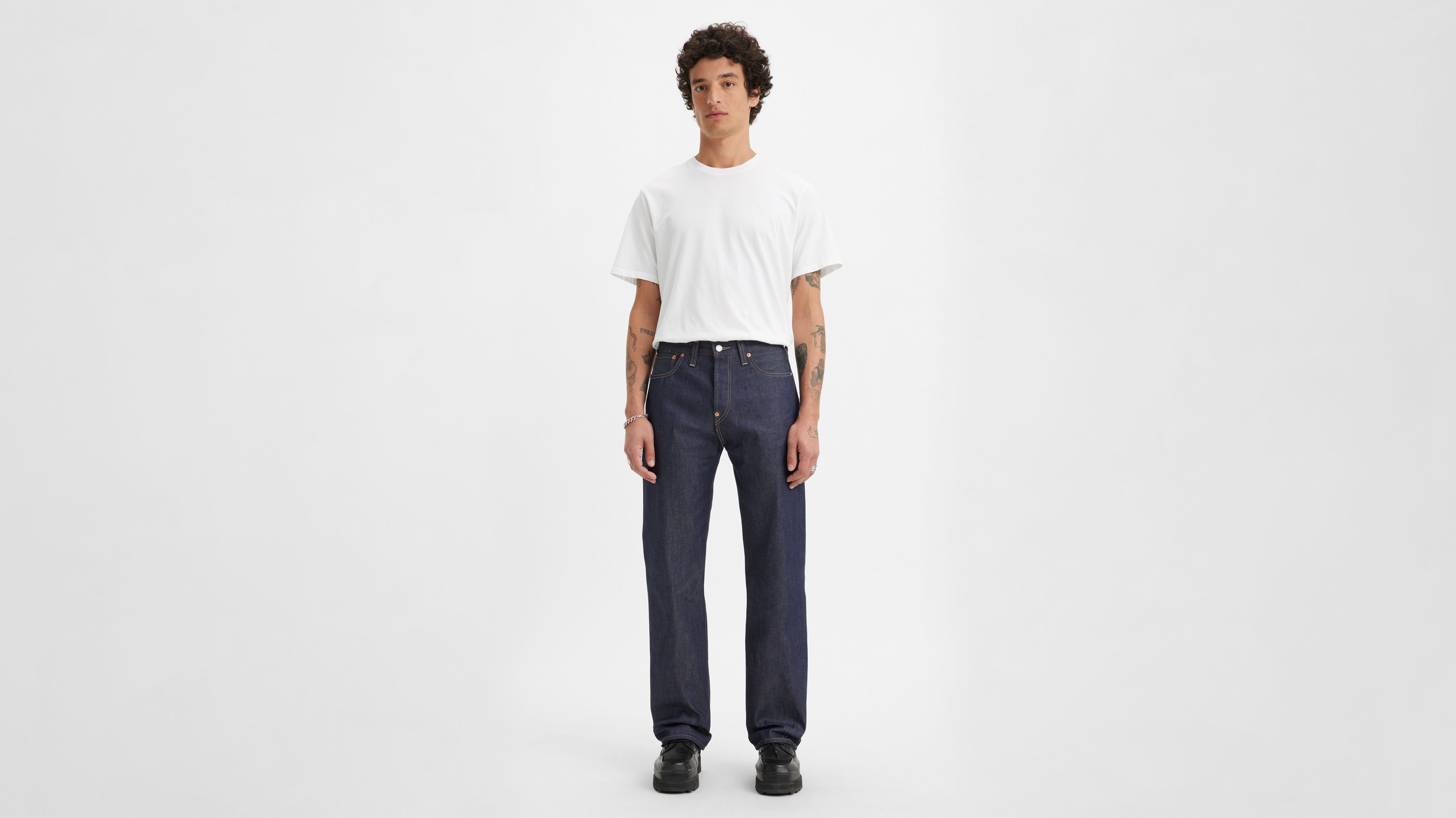 1937 501® Original Fit Selvedge Men's Jeans - Dark Wash | Levi's® US