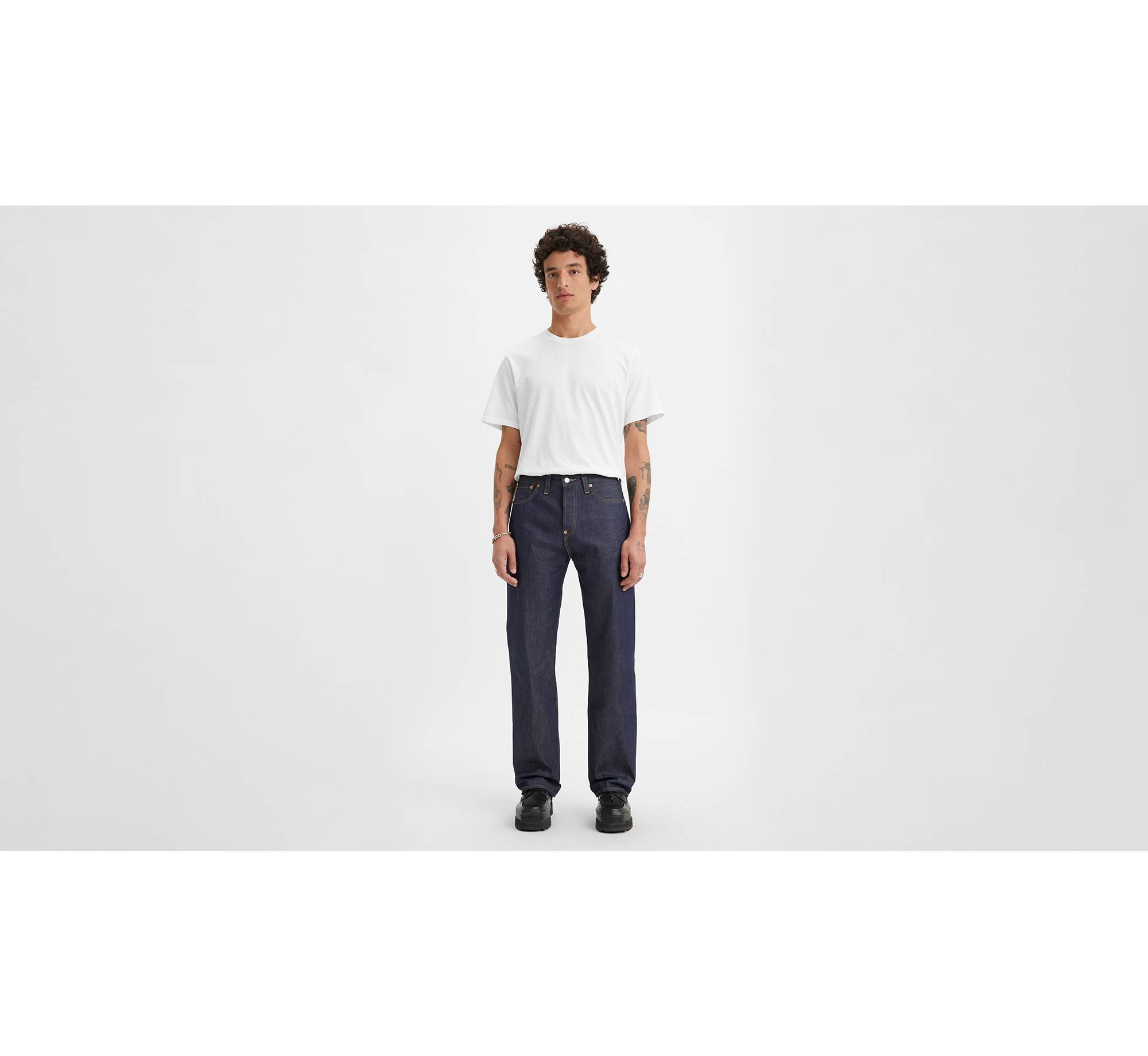 1937 501® Original Fit Selvedge Men's Jeans - Dark Wash | Levi's® US