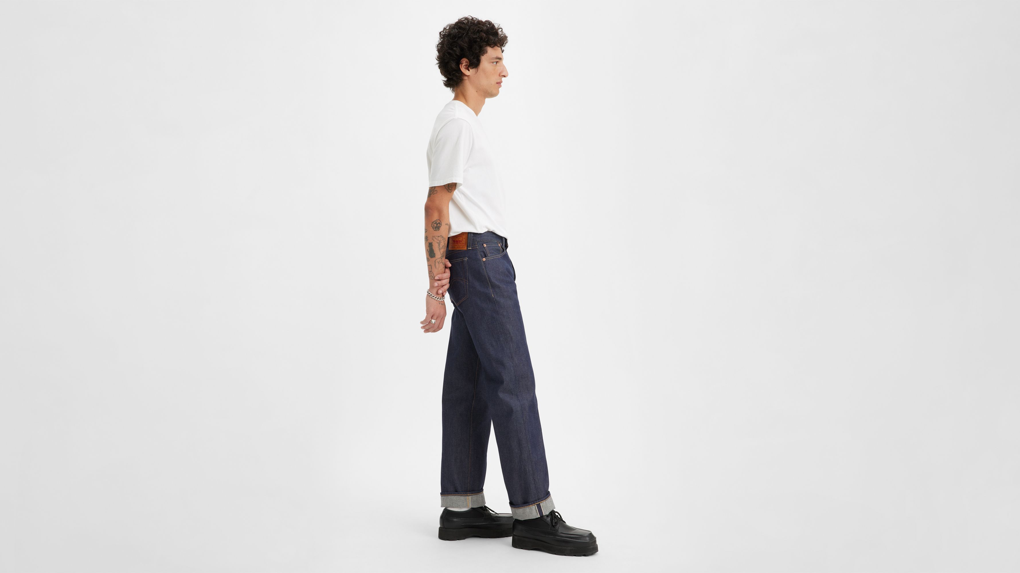 1937 501® Original Fit Selvedge Men's Jeans - Dark Wash | Levi's® US