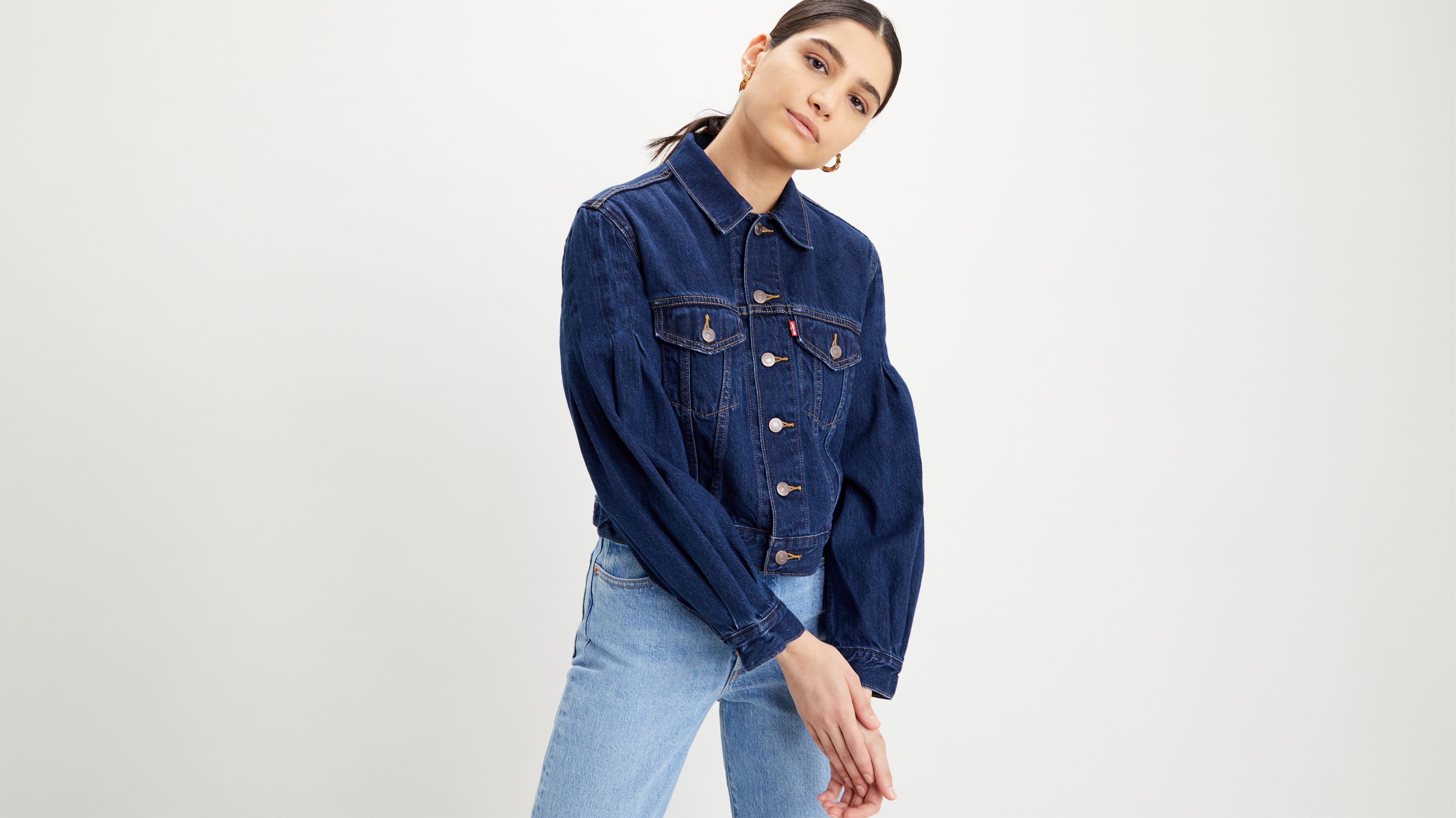 Full Sleeve Trucker Jacket Dark Wash Levi's® US