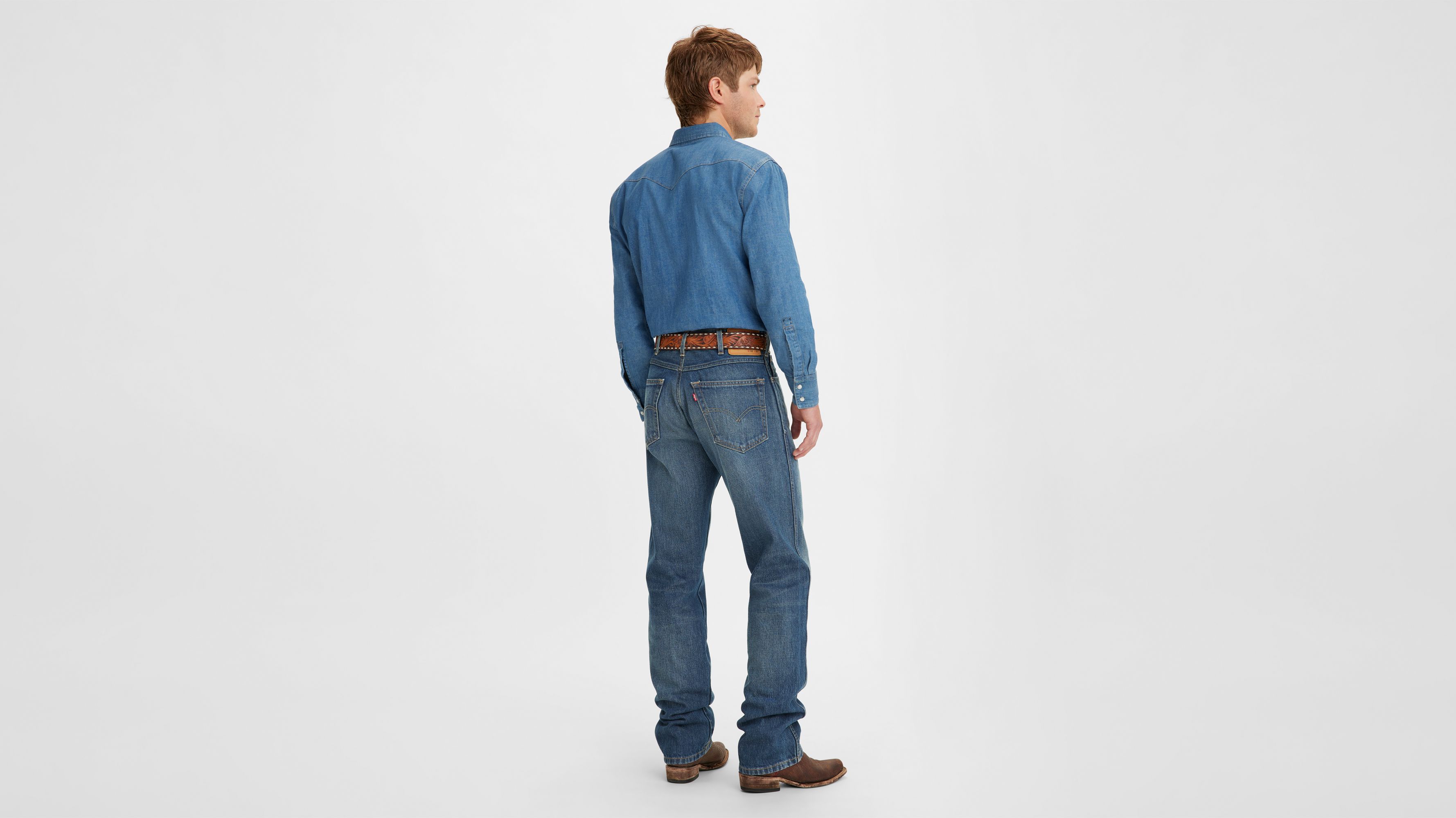 Levis cowboy 2025 cut jeans