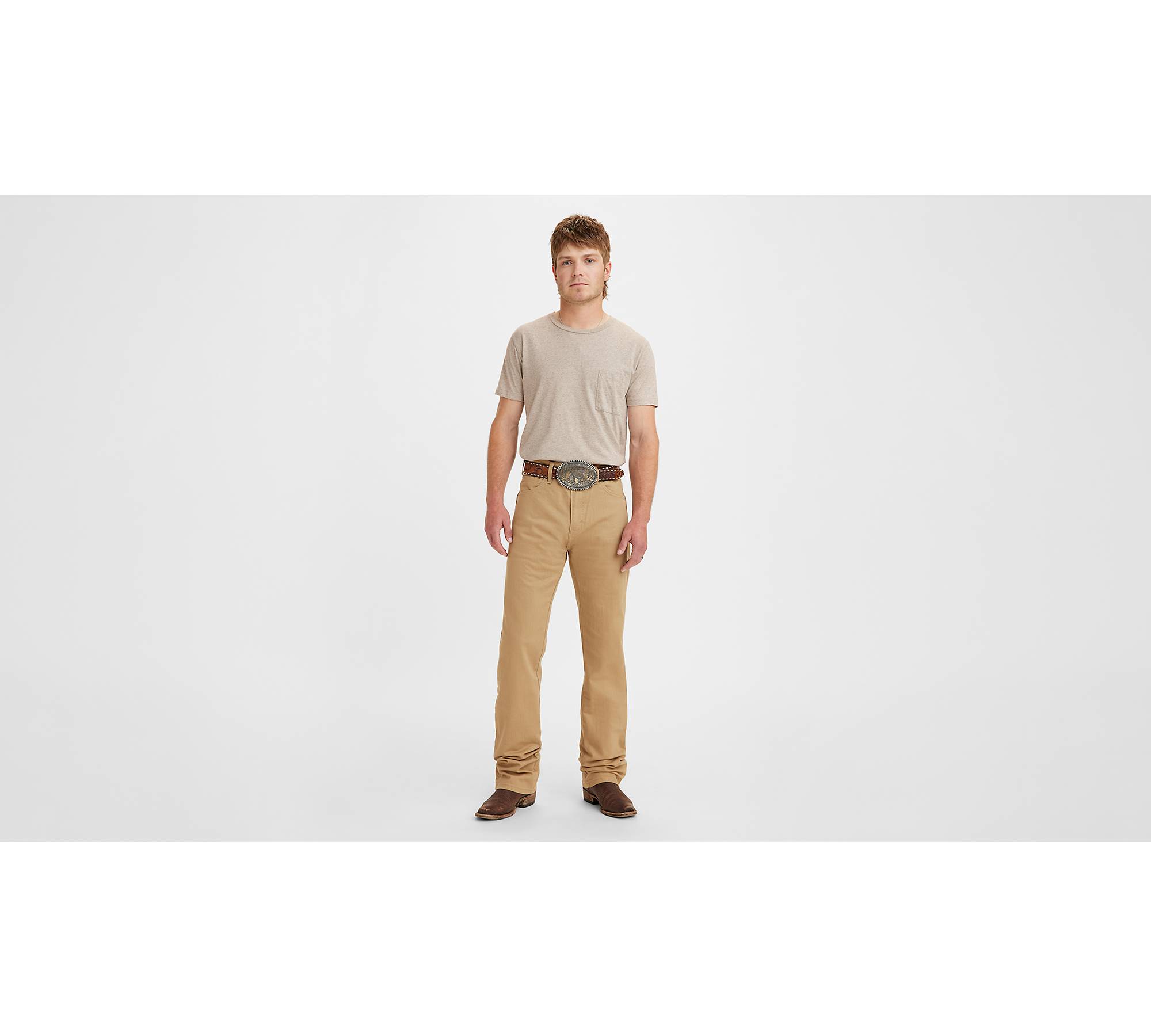 Western Fit Men's Pants - Brown