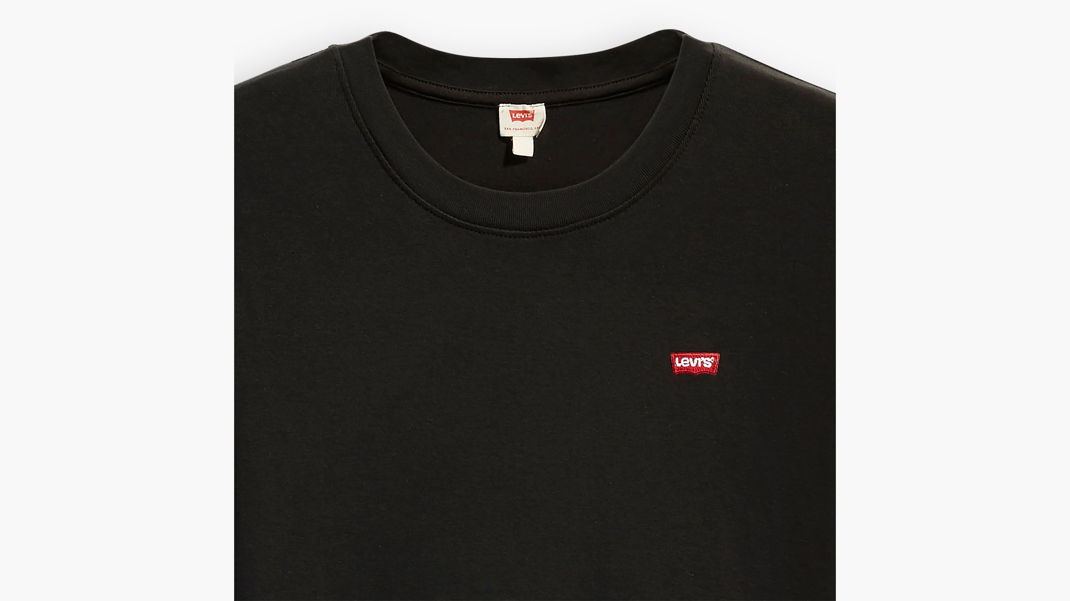 Short Sleeve Rib Baby T-shirt - Black | Levi's® CA