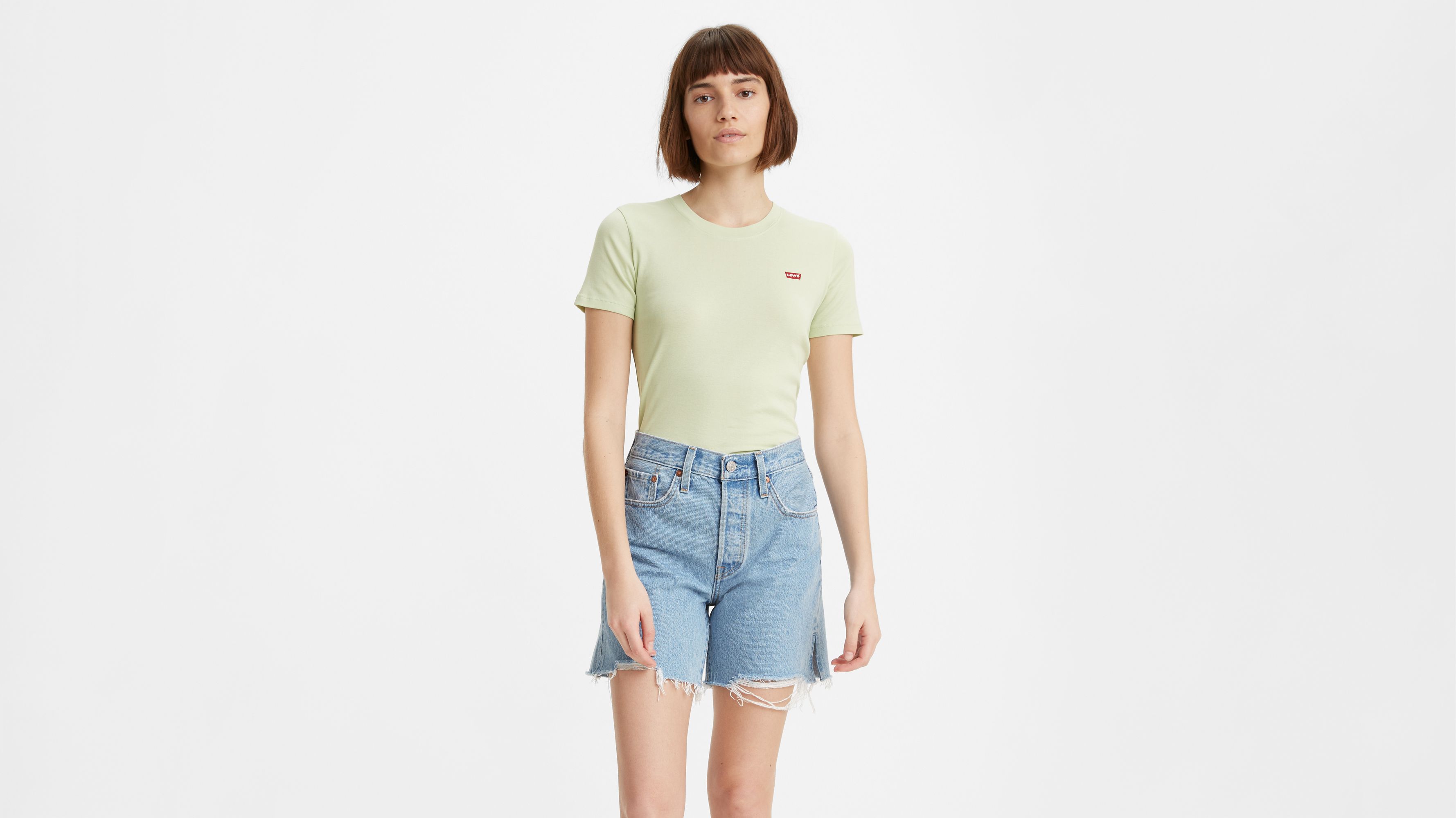 levi's ribbed t shirt