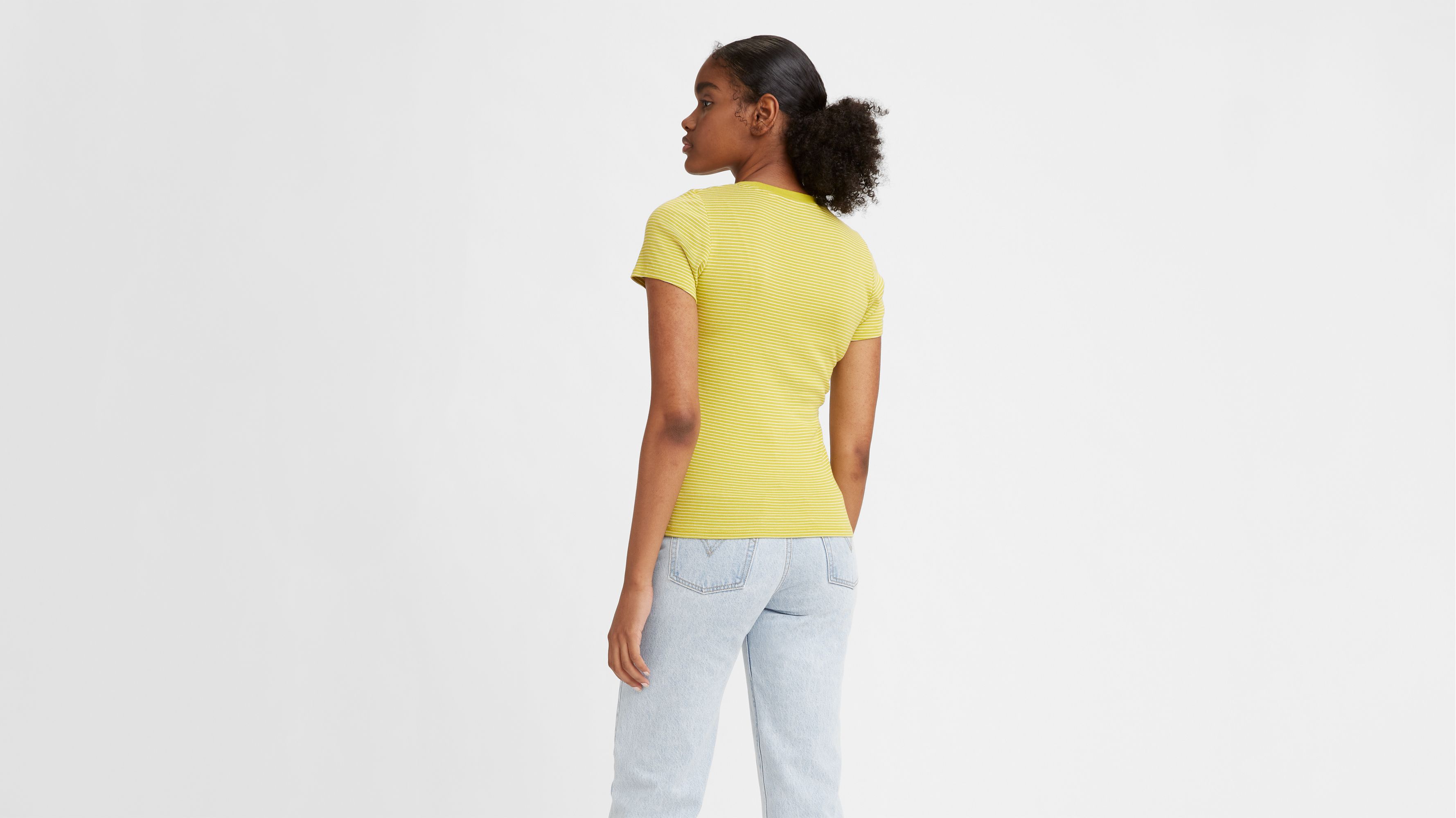 Ribbed Baby Tee Multi Colour Levi's® RS