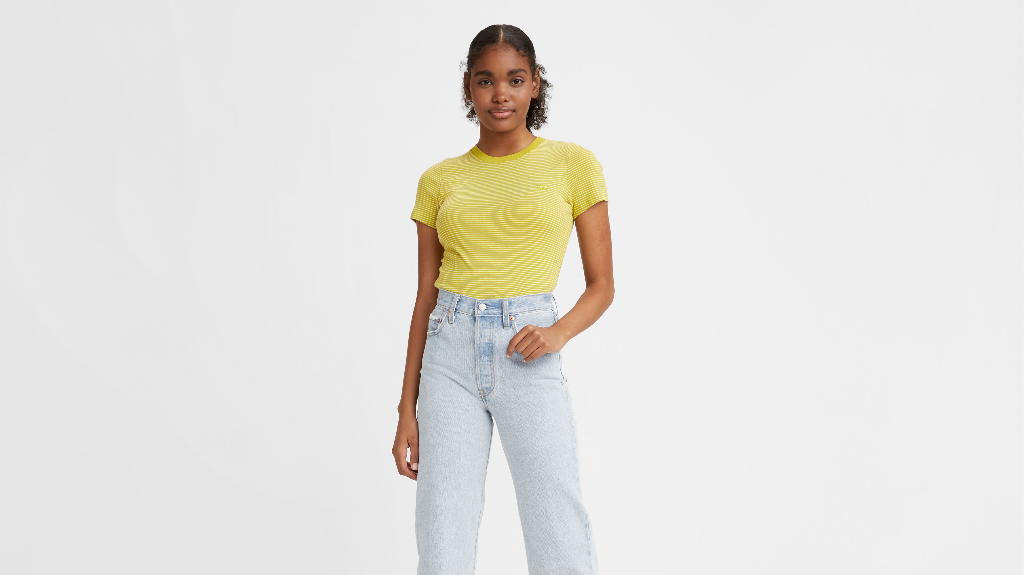 Ribbed Baby Tee Multi Colour Levi's® RS