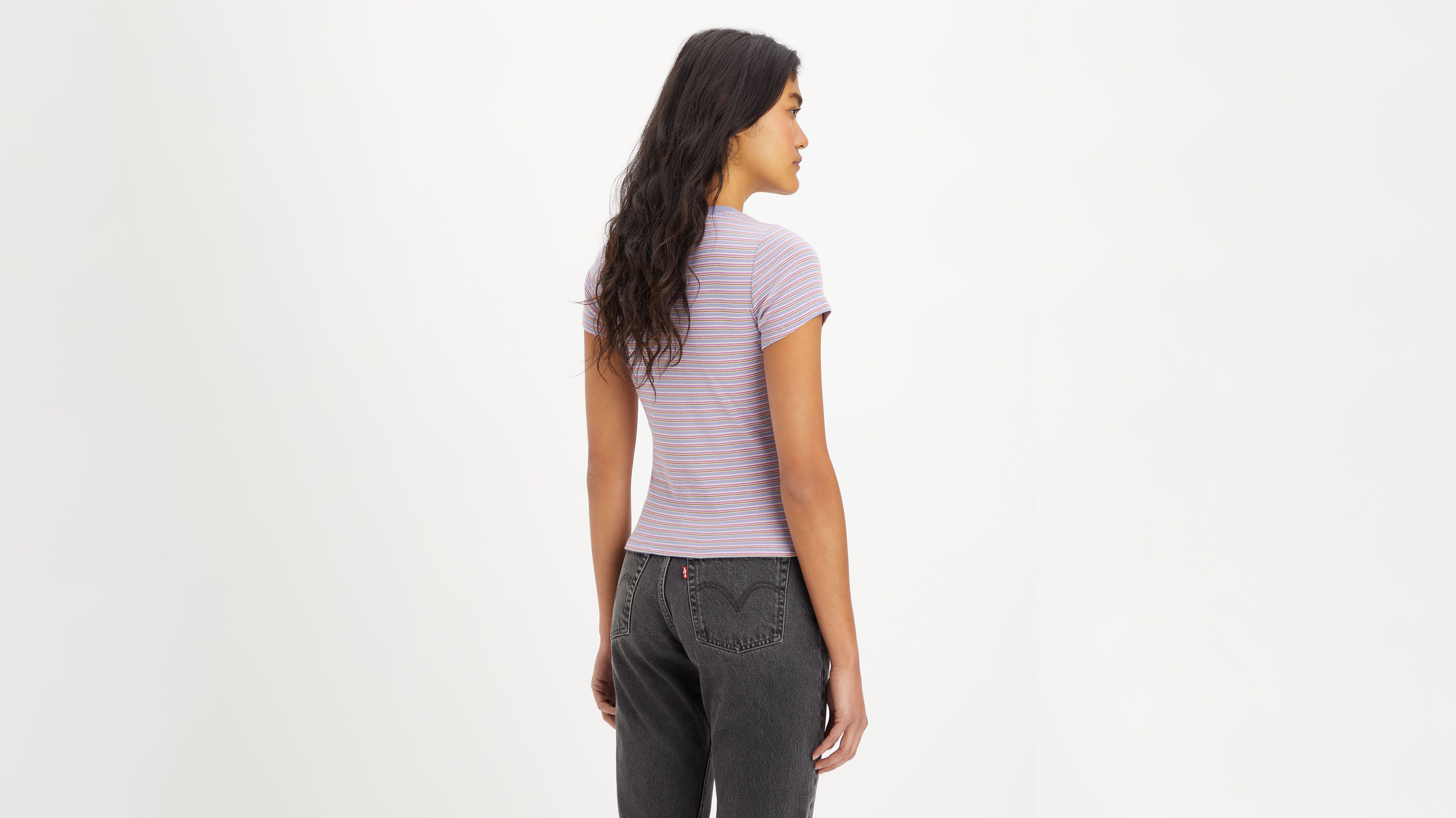 Short Sleeve Rib Baby T-Shirt 3