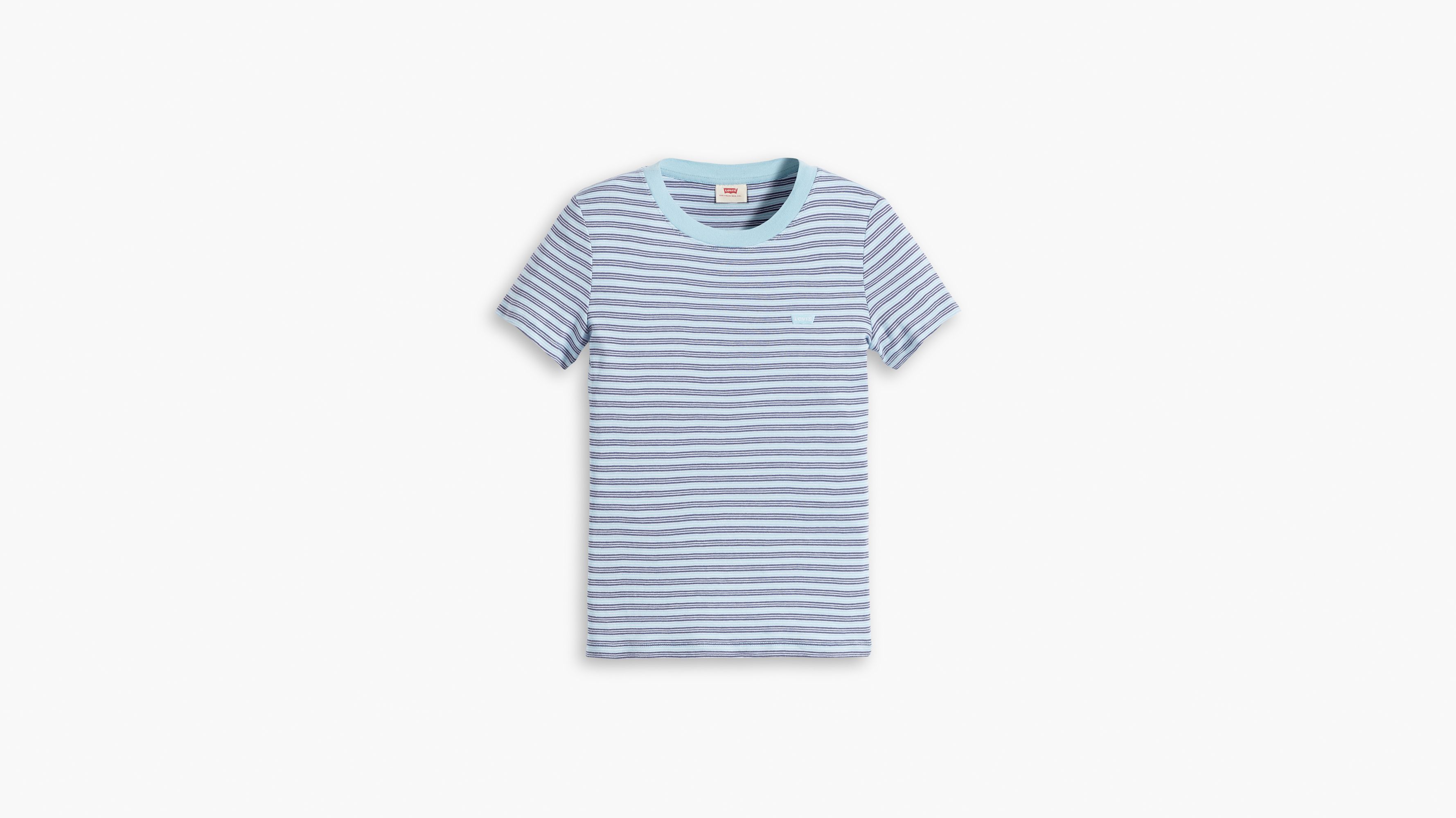 Ribbstickad Baby-T-shirt 5