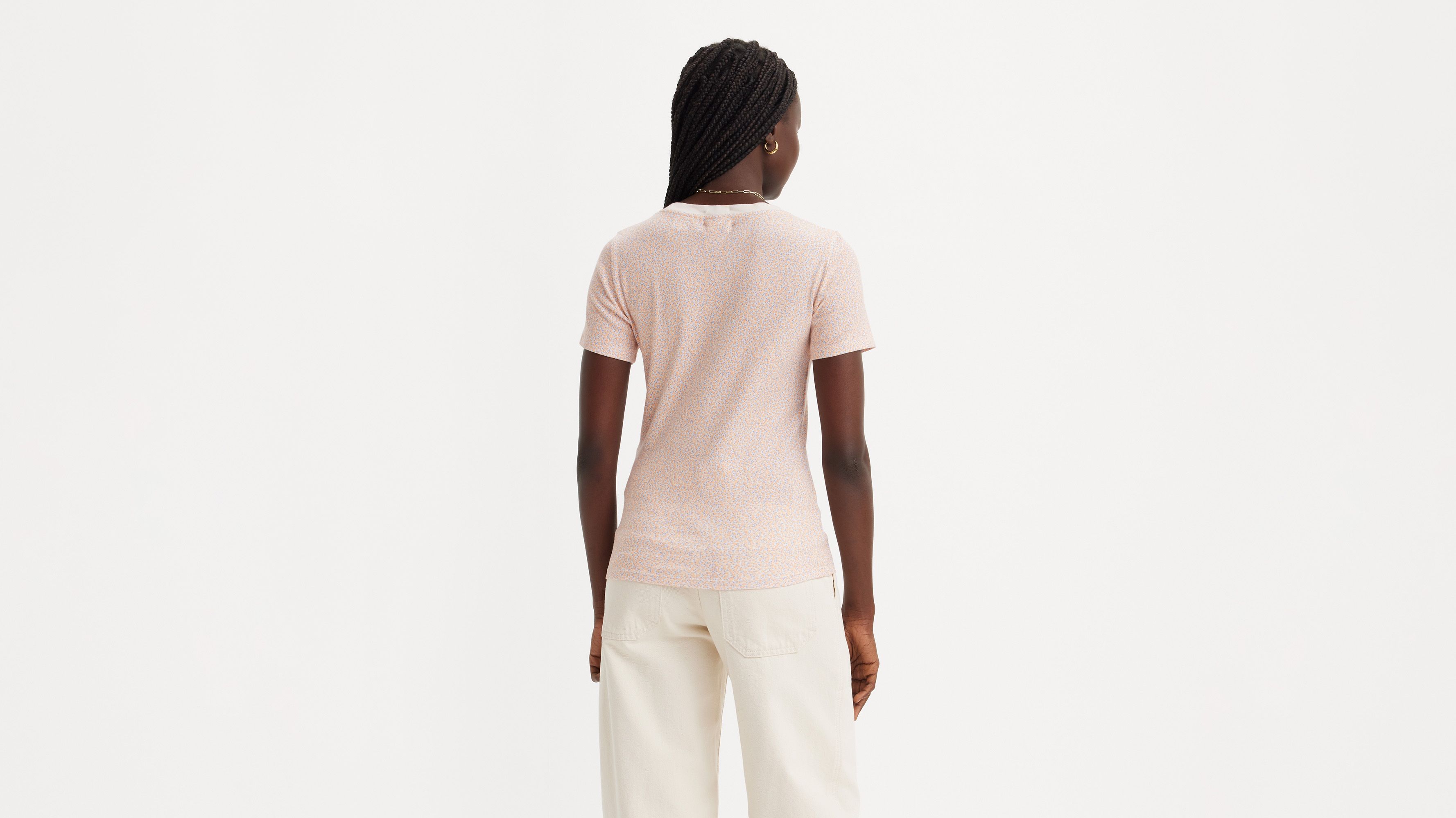 Short Sleeve Rib Baby T-shirt - Orange | Levi's® US