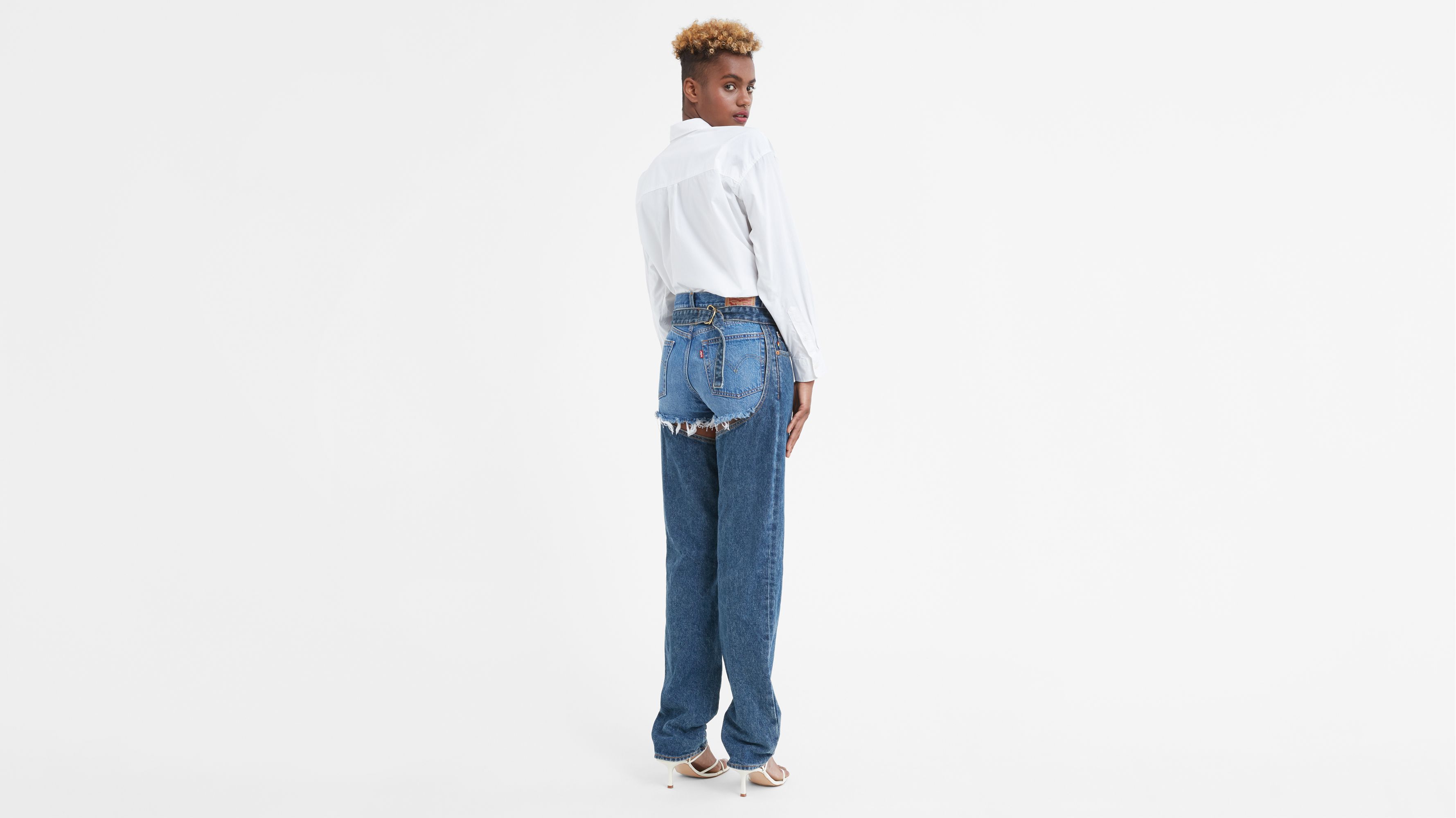 Levi's® Pride Denim Chaps - Medium Wash | Levi's® US