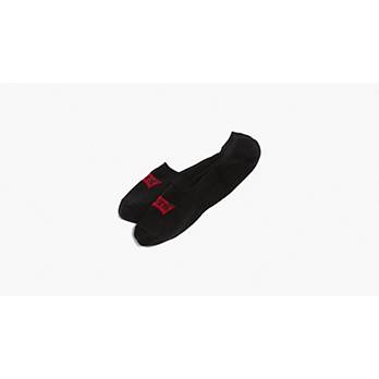 Levi's® Logo No Show Socks (2 Pack) 2
